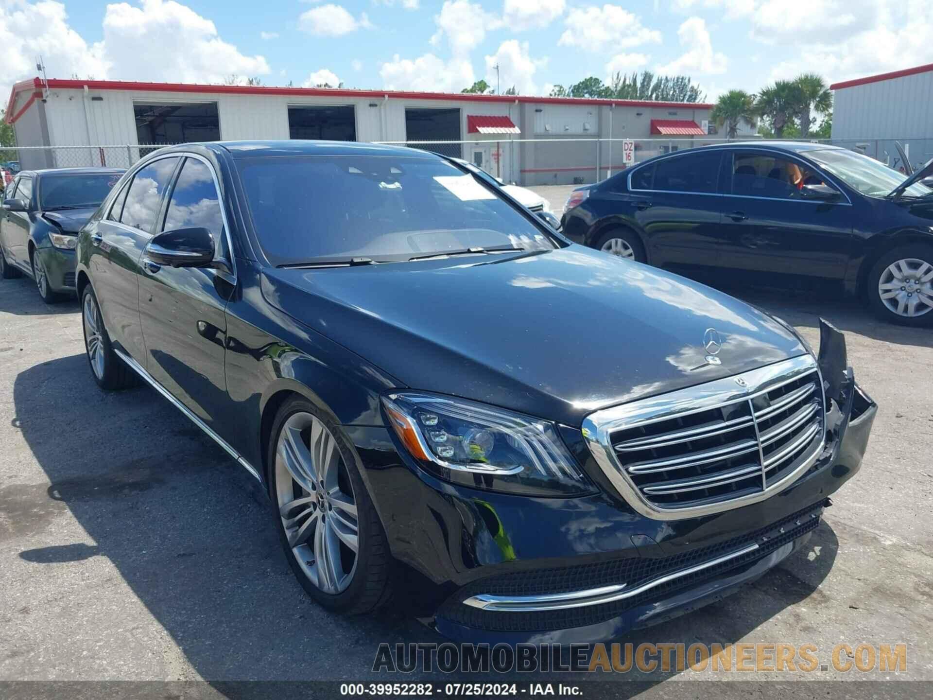 WDDUG6GB8JA403989 MERCEDES-BENZ S 450 2018