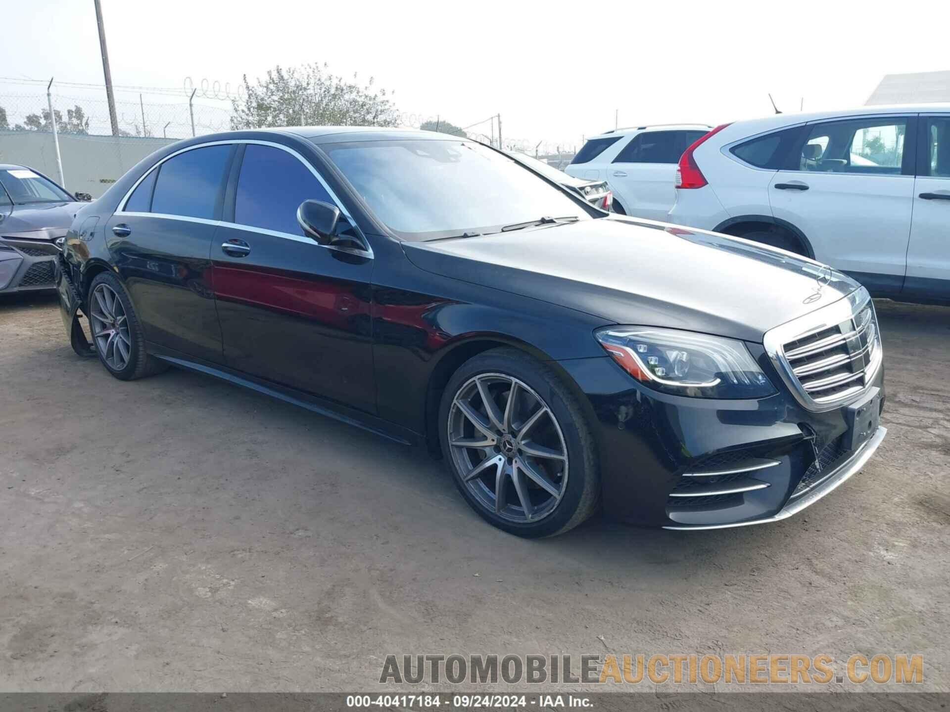 WDDUG6GB9JA383560 MERCEDES-BENZ S 450 2018