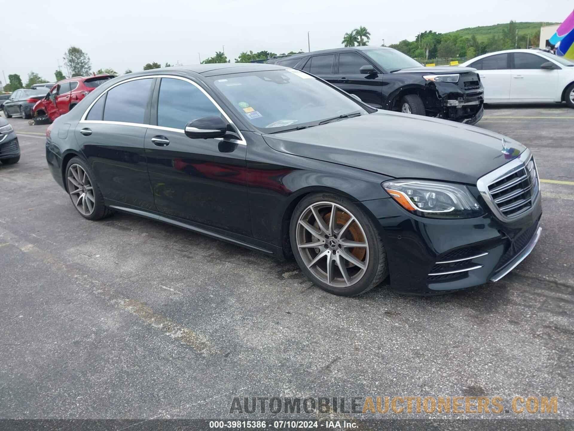 WDDUG6GBXJA352463 MERCEDES-BENZ S 450 2018