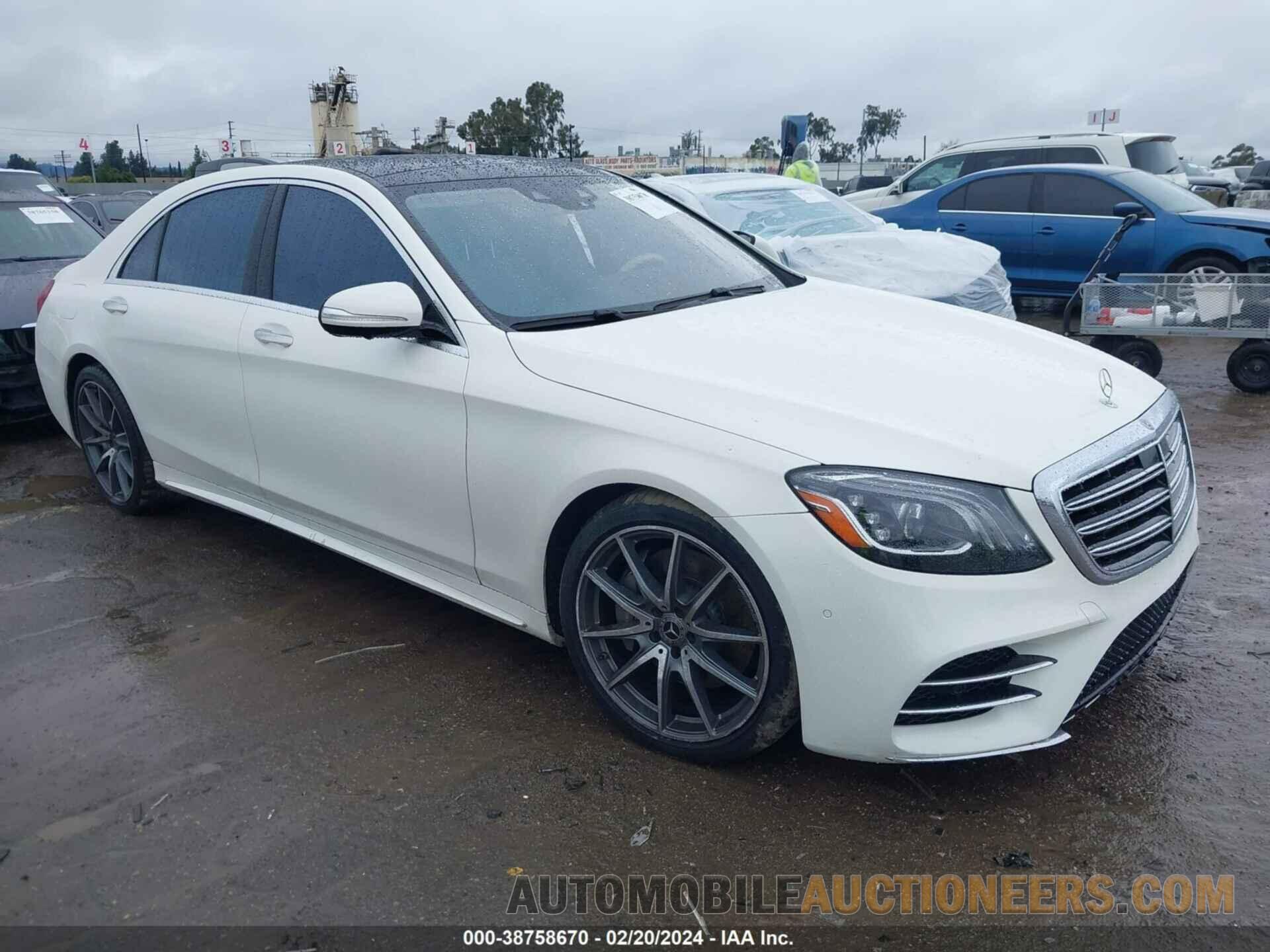 WDDUG6GBXJA382207 MERCEDES-BENZ S 450 2018