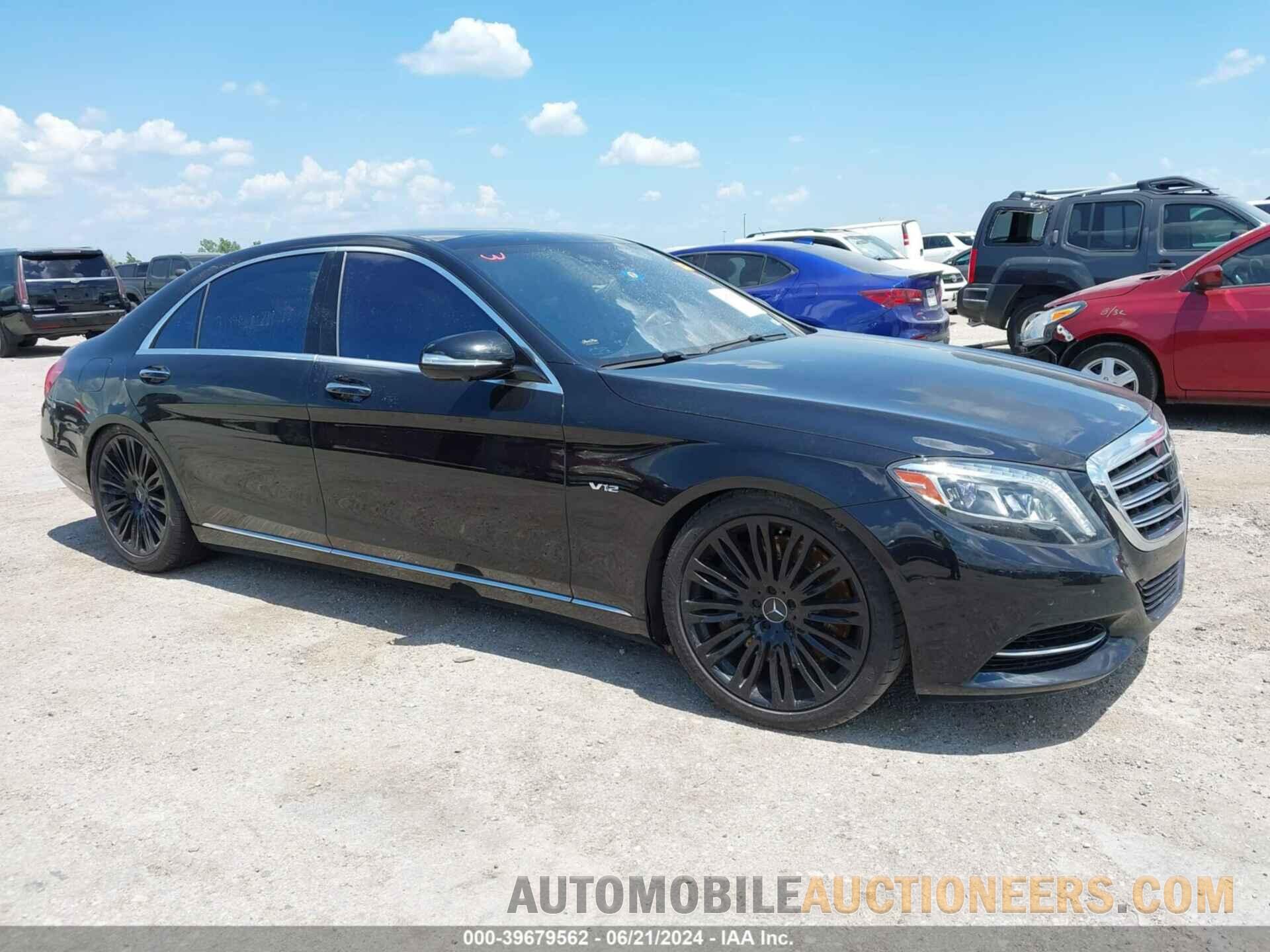 WDDUG7GB0FA142869 MERCEDES-BENZ S 600 2015