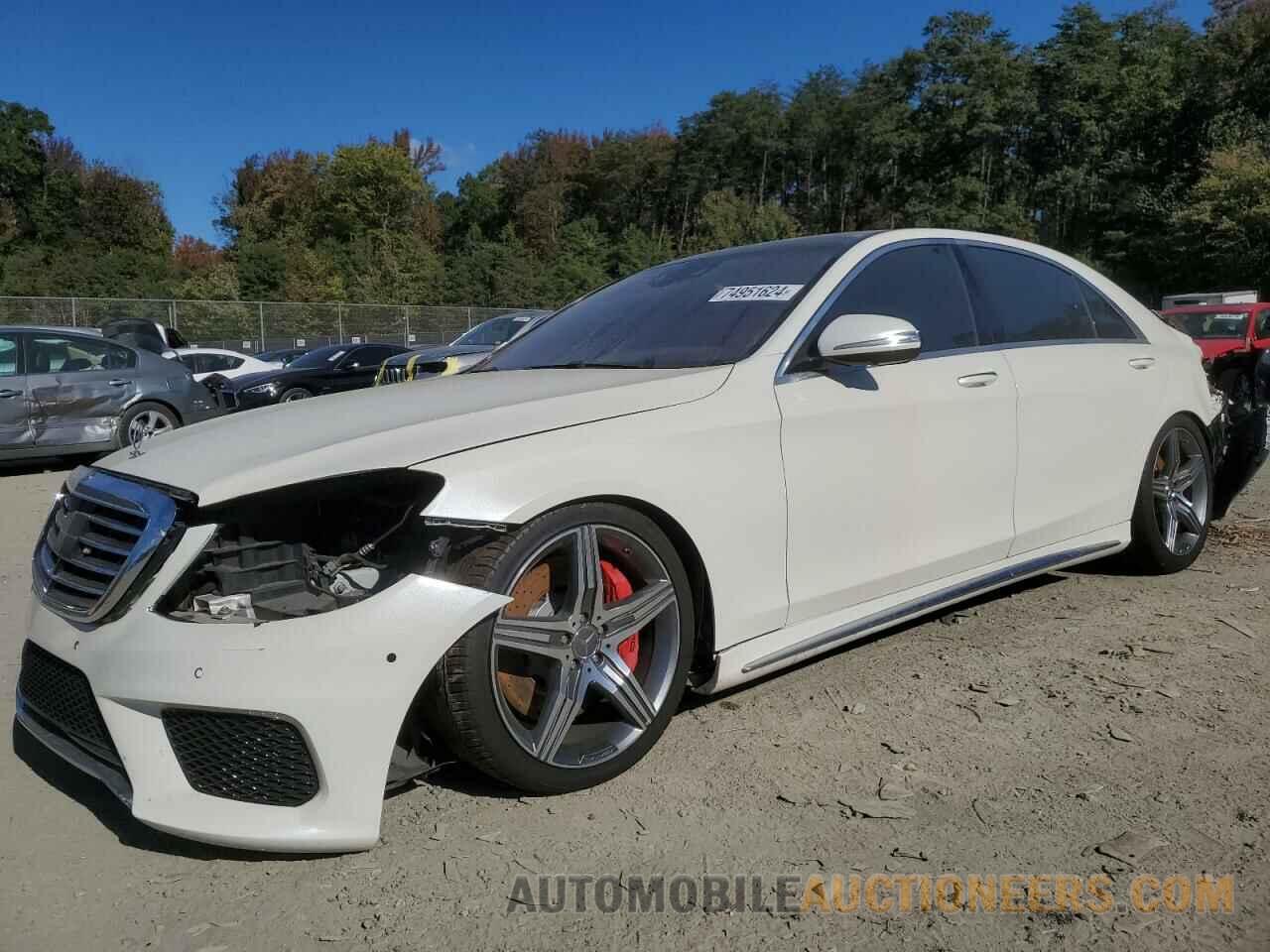 WDDUG7JB2FA095465 MERCEDES-BENZ S-CLASS 2015