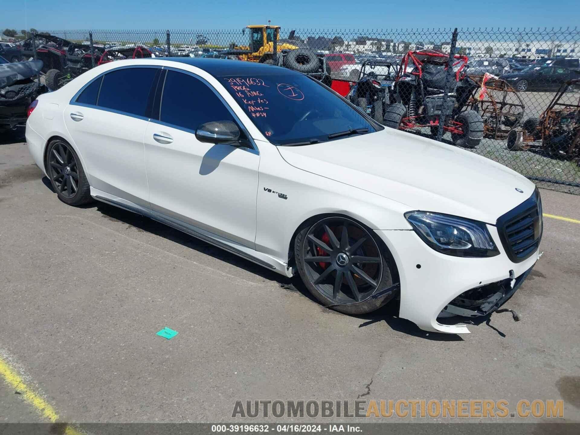 WDDUG7JB2GA234432 MERCEDES-BENZ AMG S 63 2016