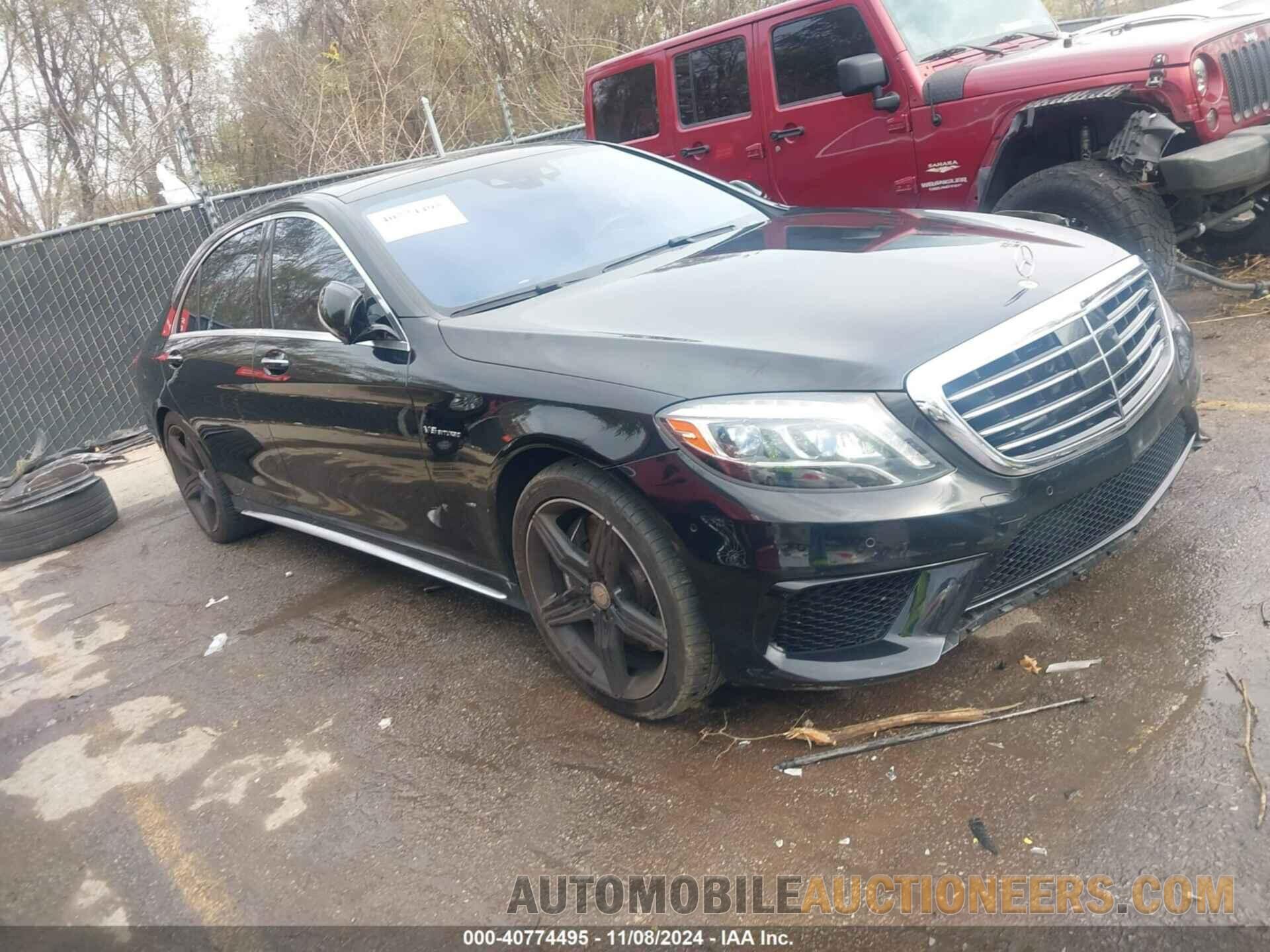 WDDUG7JB3FA071501 MERCEDES-BENZ S 63 AMG 2015