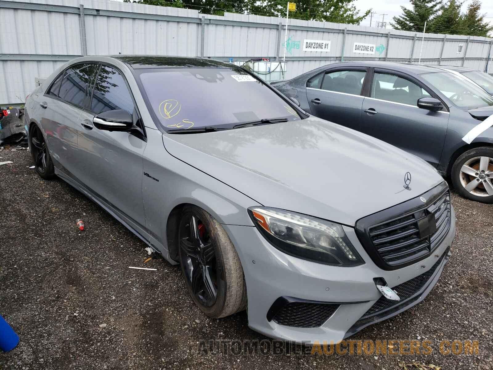 WDDUG7JB3FA161876 MERCEDES-BENZ S-CLASS 2015