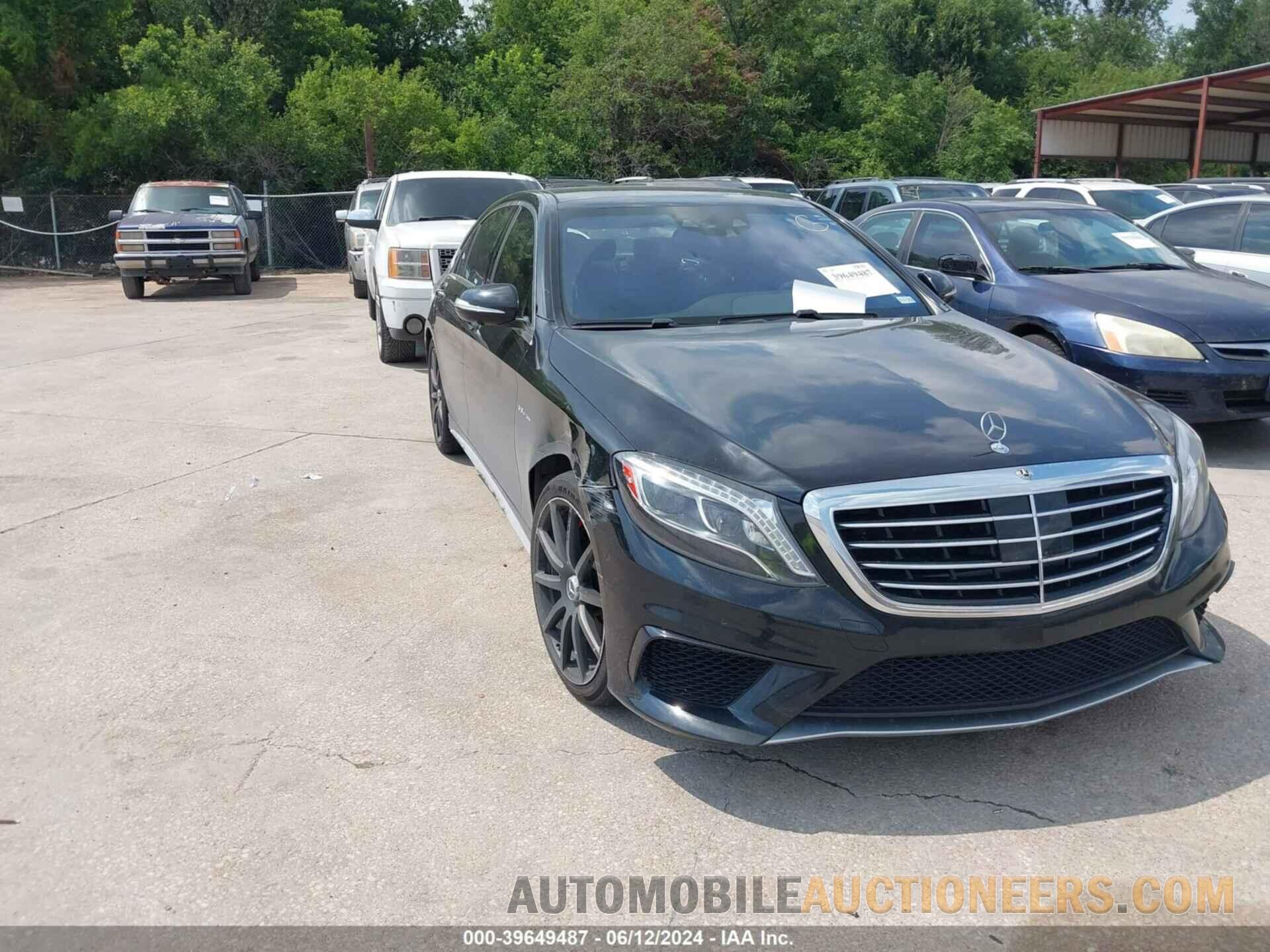 WDDUG7JB4GA234268 MERCEDES-BENZ AMG S 63 2016