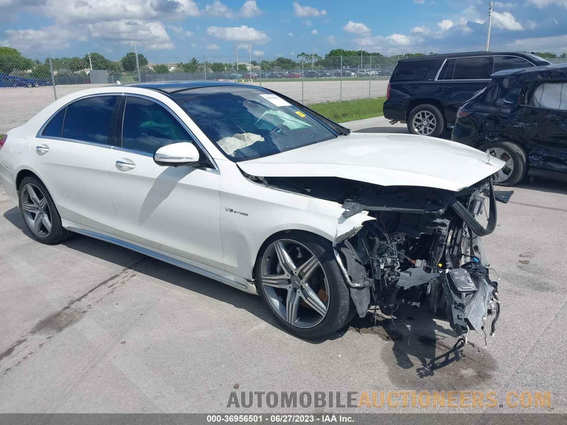 WDDUG7JB6FA158616 MERCEDES-BENZ S-CLASS 2015