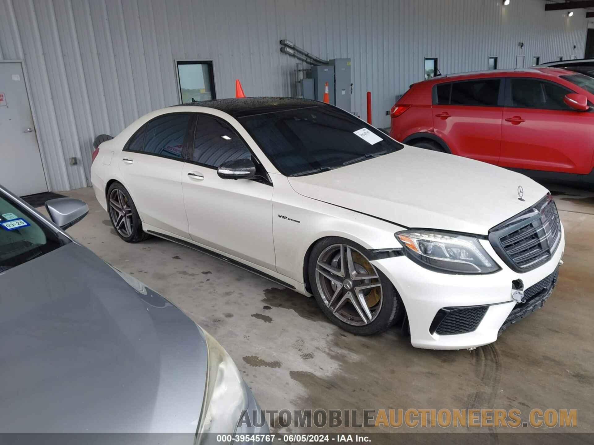 WDDUG7KB7FA152175 MERCEDES-BENZ S 65 AMG 2015