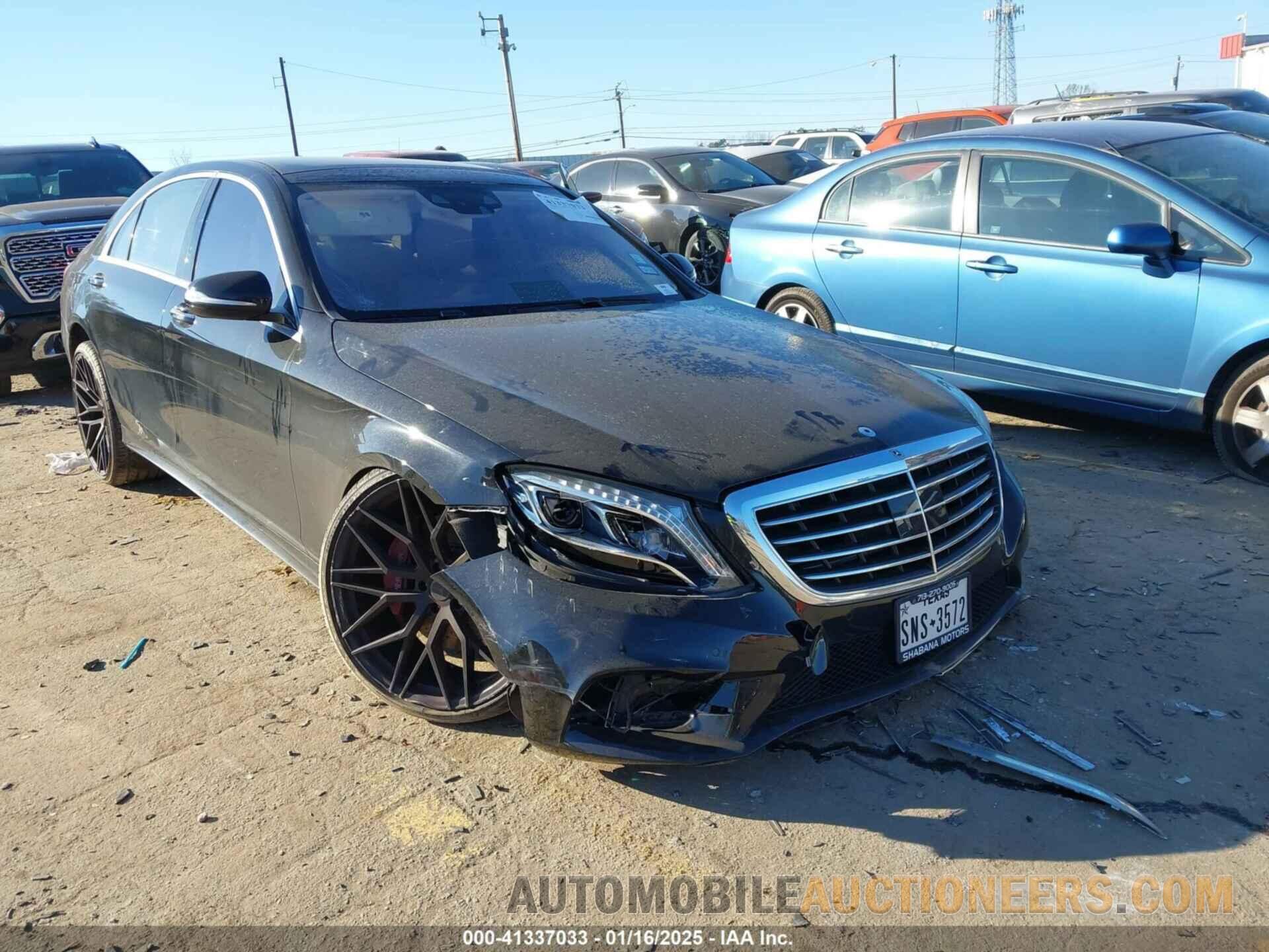 WDDUG8CB0FA077923 MERCEDES-BENZ S 550 2015