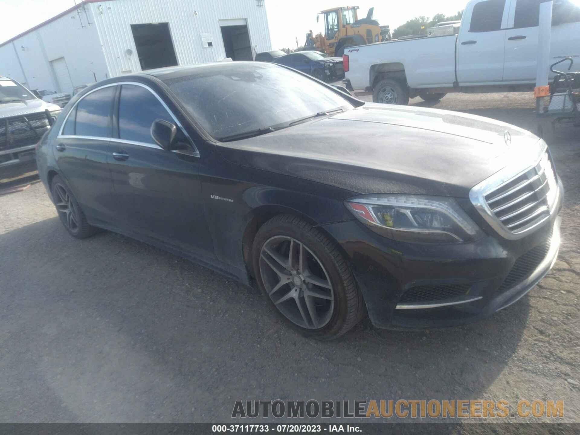 WDDUG8CB0FA078568 MERCEDES-BENZ S-CLASS 2015