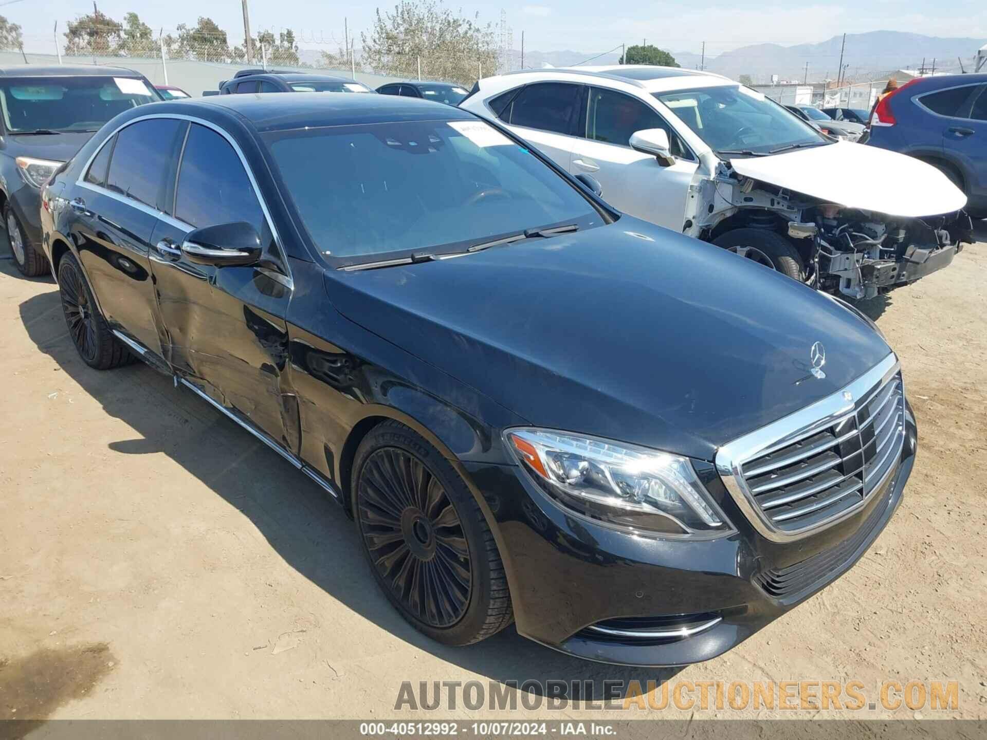 WDDUG8CB0FA099761 MERCEDES-BENZ S 550 2015