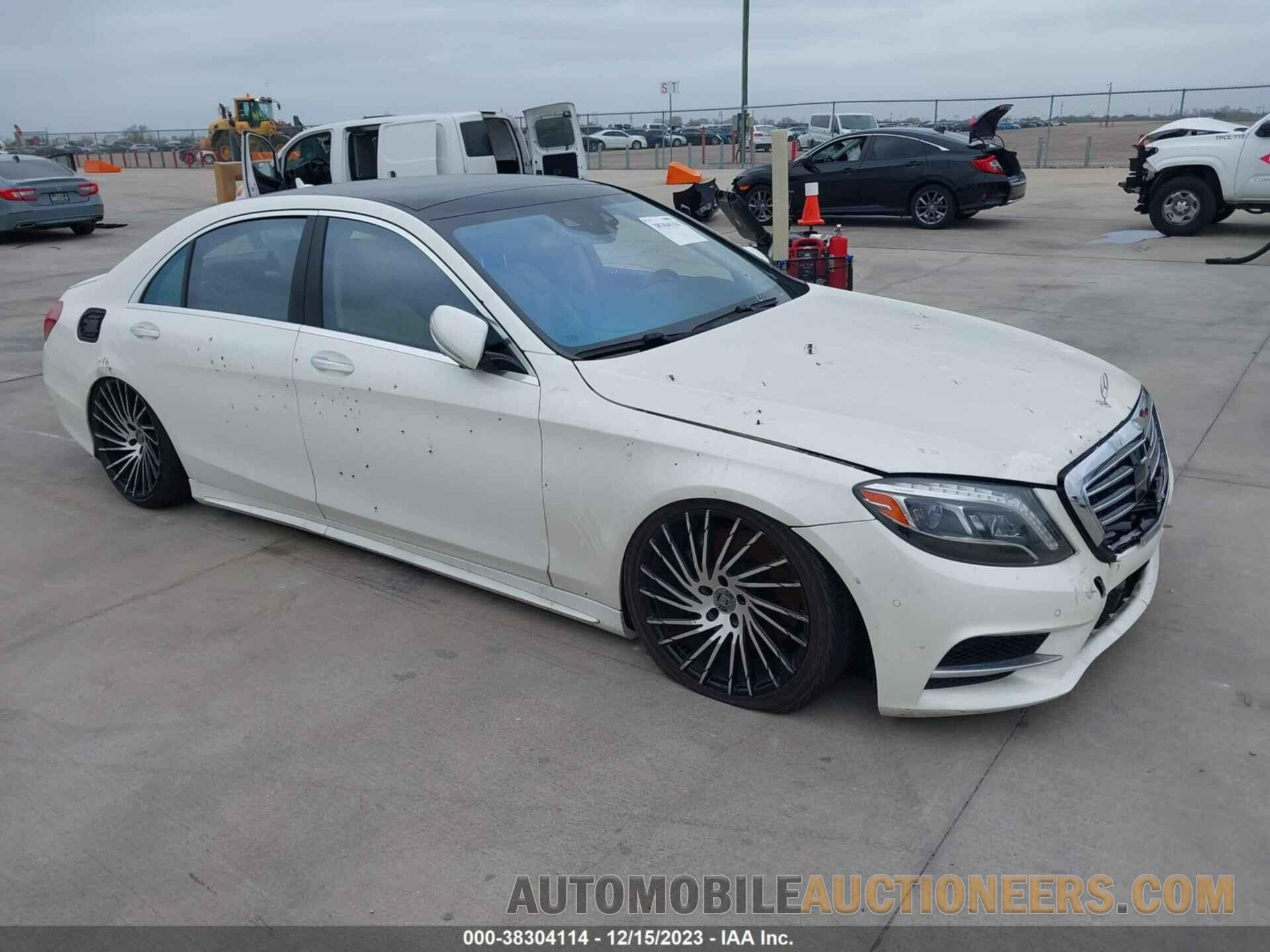 WDDUG8CB0FA112699 MERCEDES-BENZ S 550 2015