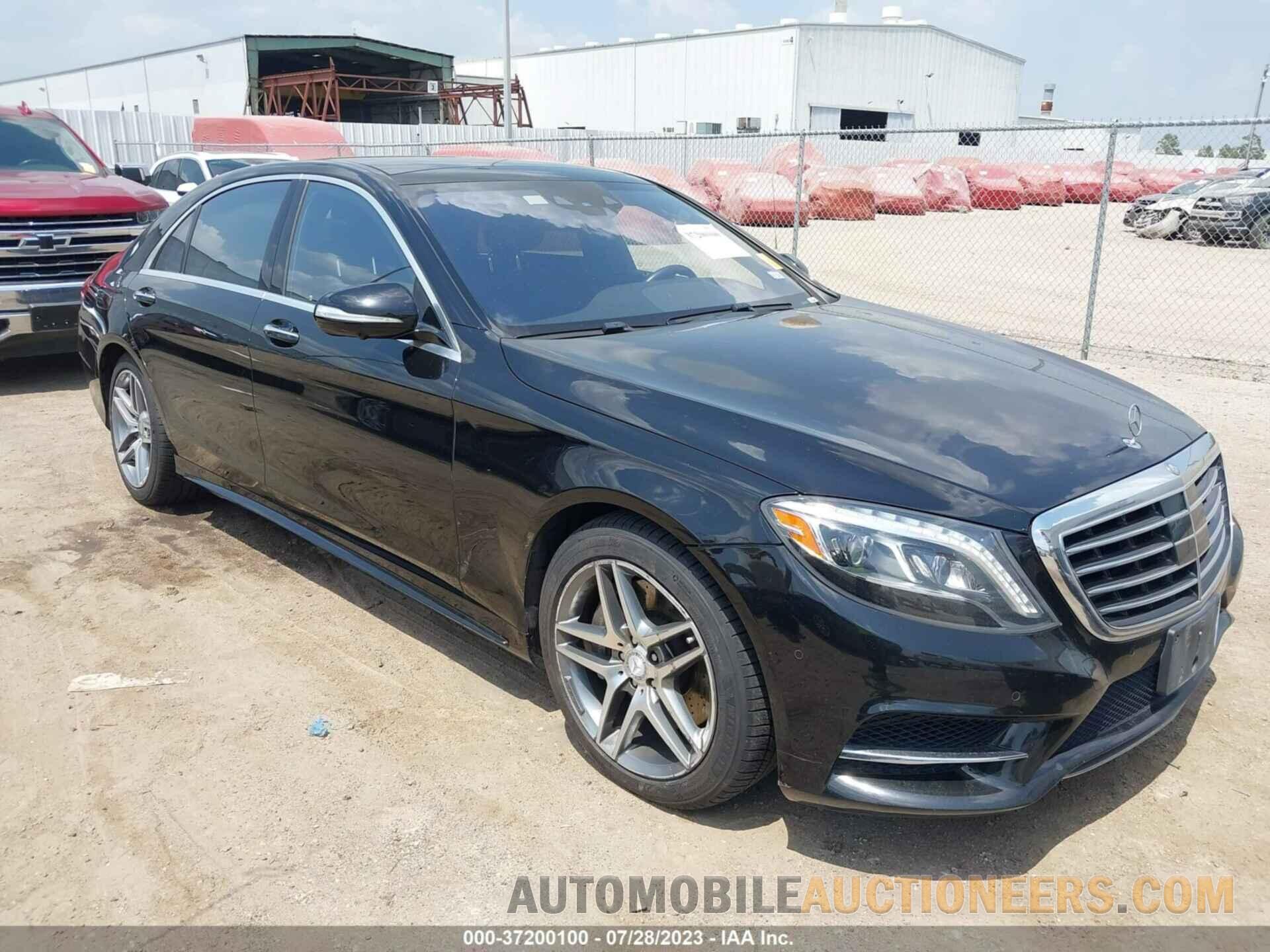 WDDUG8CB0FA188181 MERCEDES-BENZ S-CLASS 2015