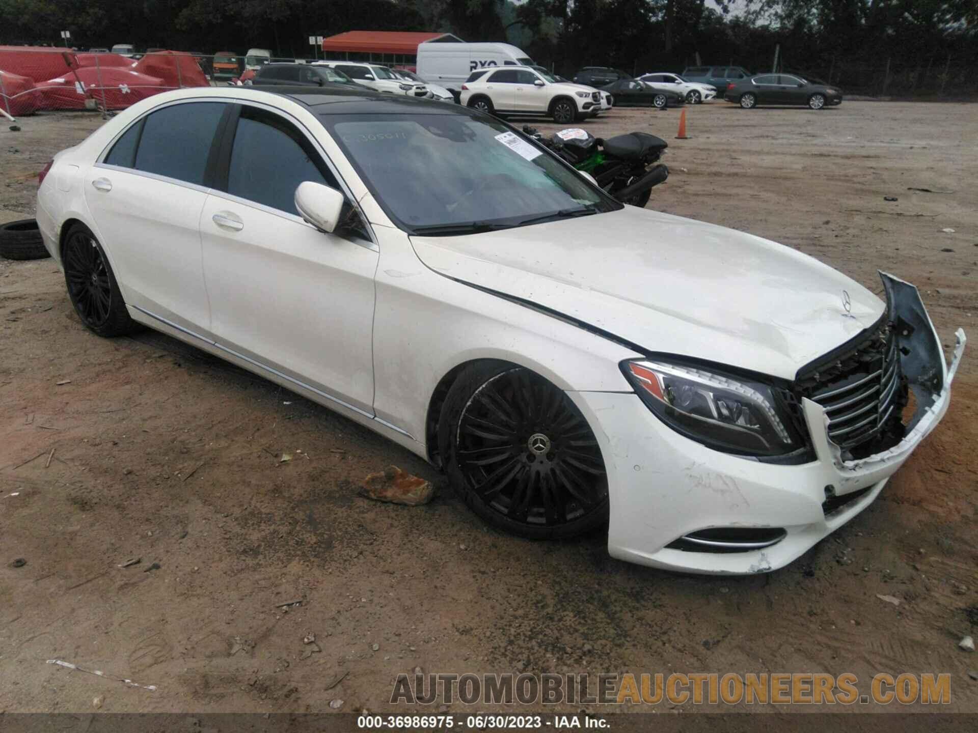 WDDUG8CB0GA237963 MERCEDES-BENZ S-CLASS 2016