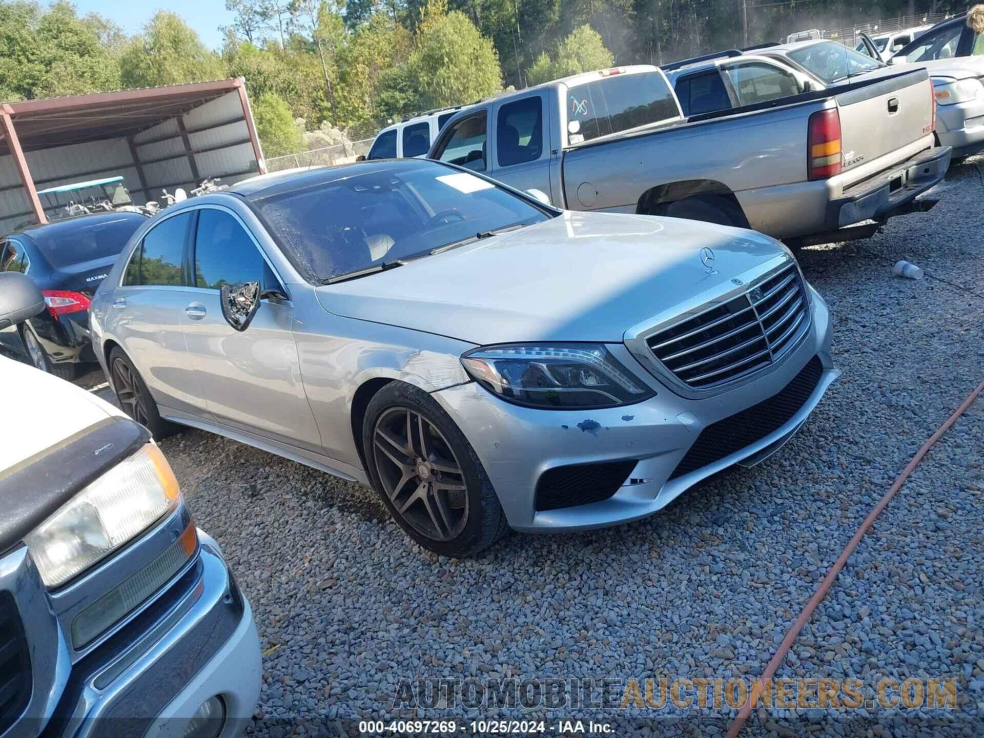 WDDUG8CB1FA074674 MERCEDES-BENZ S 550 2015