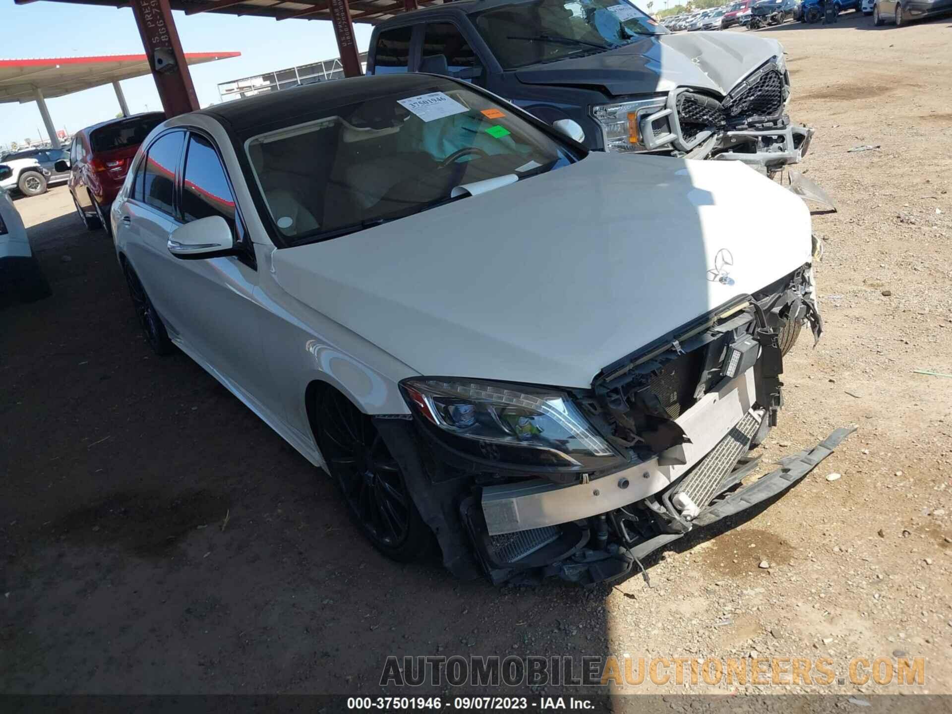 WDDUG8CB1FA076523 MERCEDES-BENZ S 2015