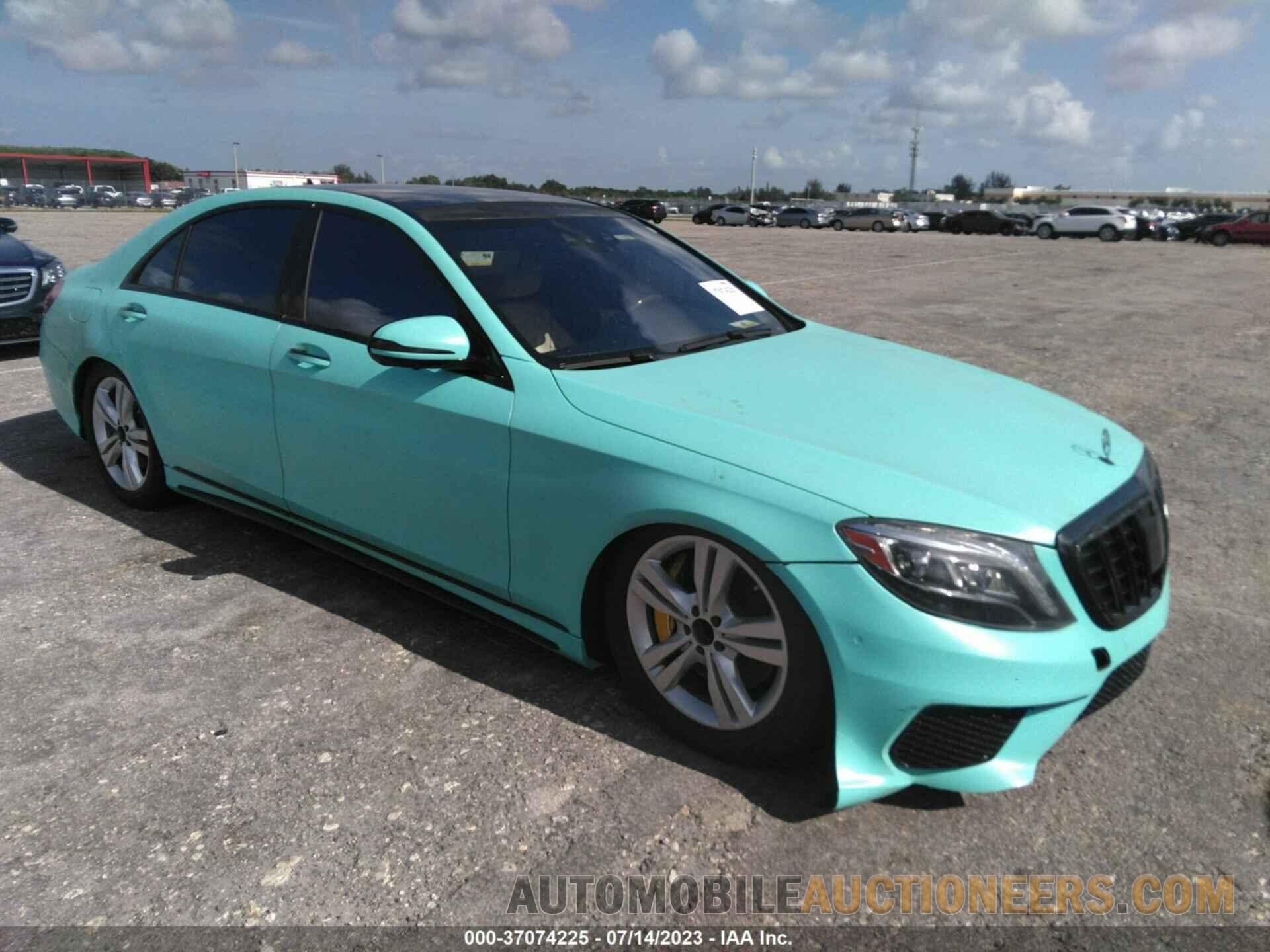 WDDUG8CB1FA108435 MERCEDES-BENZ S-CLASS 2015