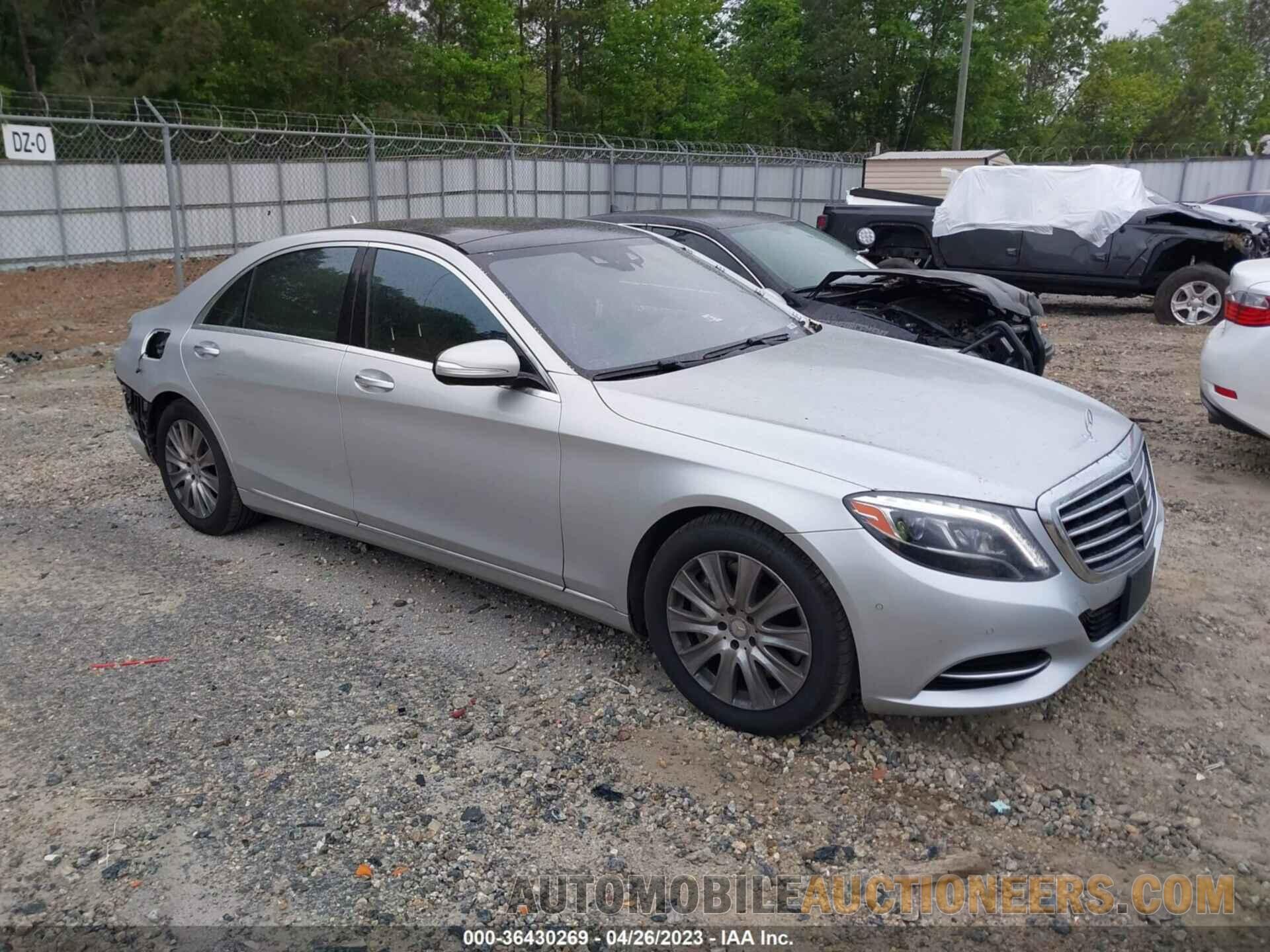 WDDUG8CB1FA130998 MERCEDES-BENZ S-CLASS 2015