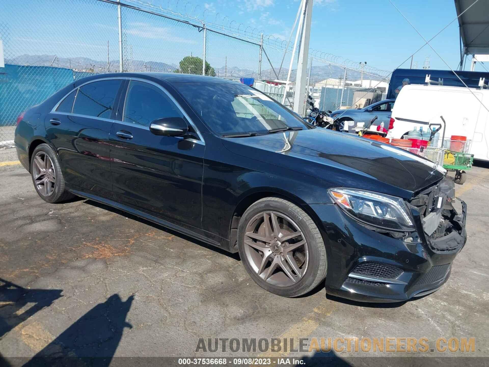 WDDUG8CB1FA178937 MERCEDES-BENZ S-CLASS 2015