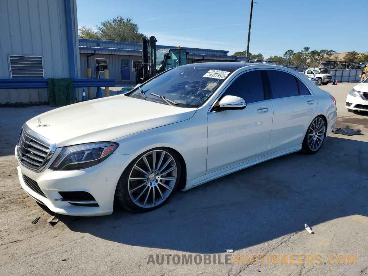 WDDUG8CB1FA179537 MERCEDES-BENZ S-CLASS 2015