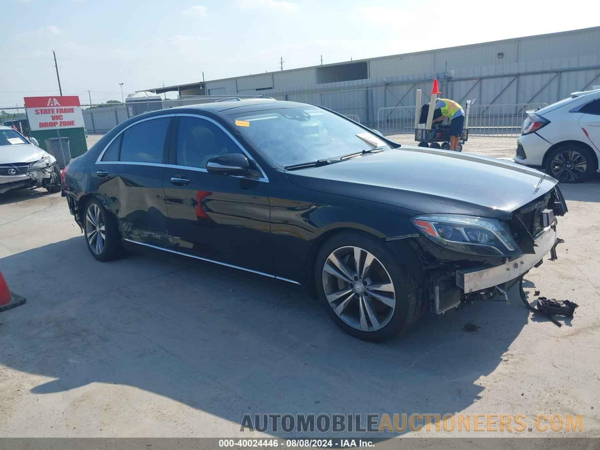 WDDUG8CB1FA185905 MERCEDES-BENZ S 550 2015