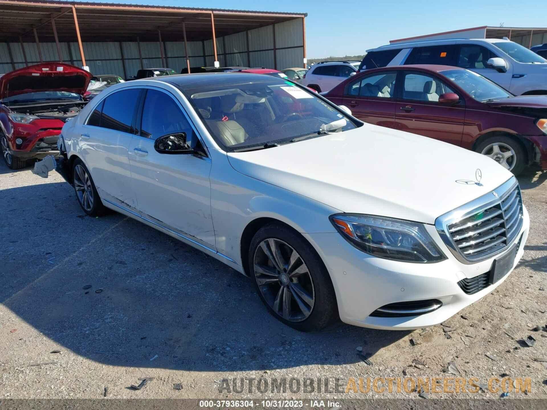 WDDUG8CB1FA202671 MERCEDES-BENZ S 2015