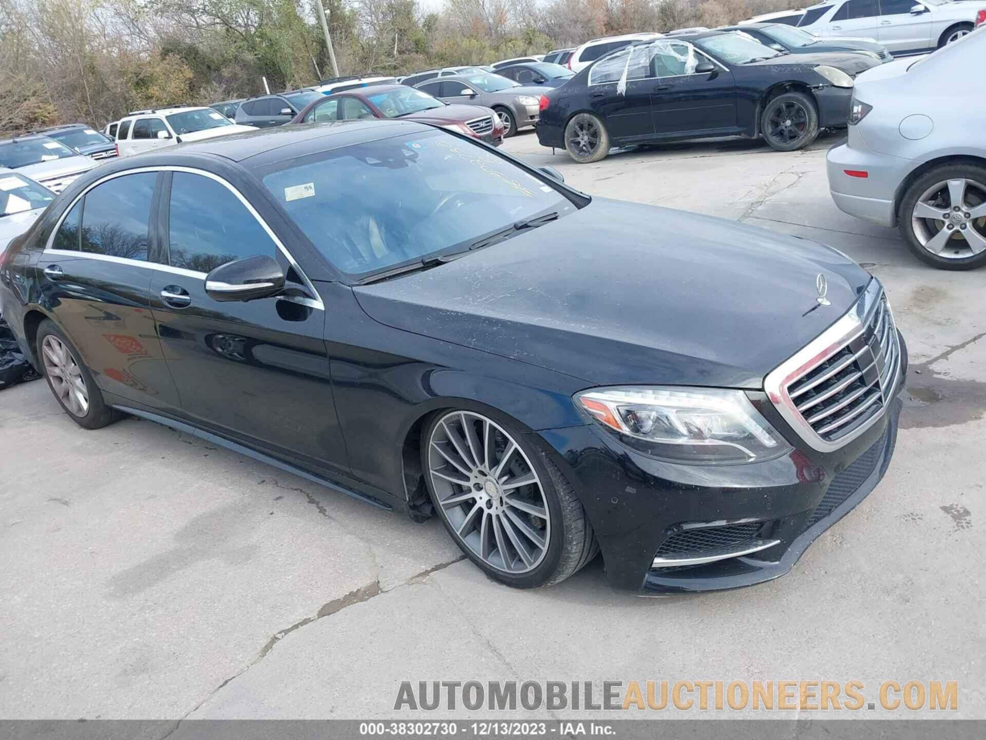 WDDUG8CB2FA100103 MERCEDES-BENZ S 550 2015