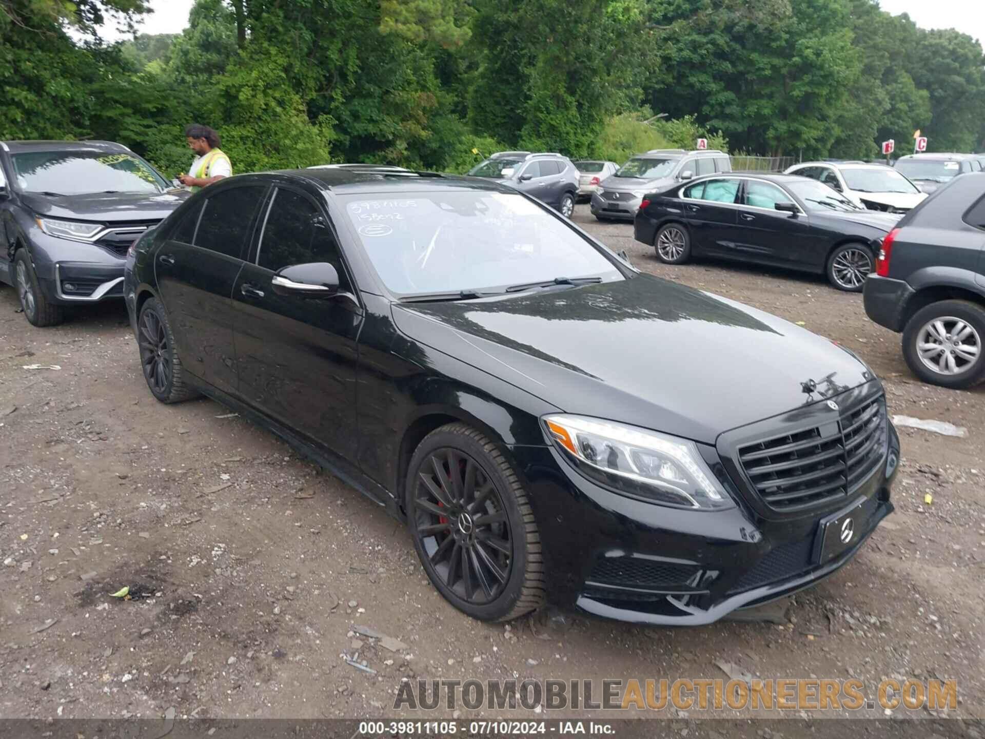 WDDUG8CB2FA162097 MERCEDES-BENZ S 550 2015