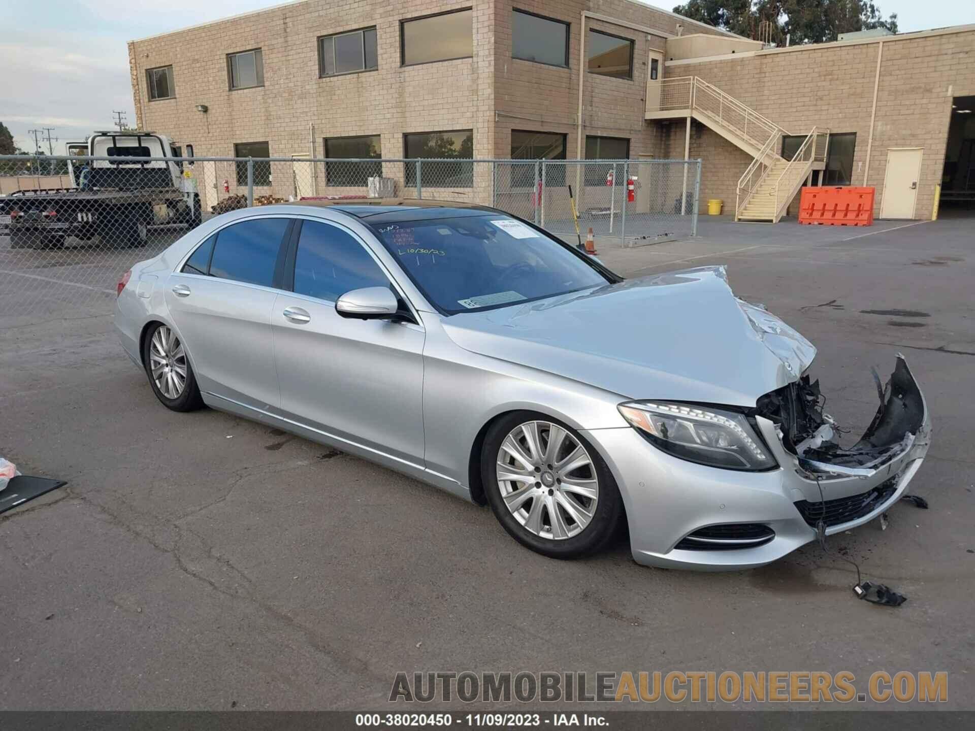 WDDUG8CB3FA080069 MERCEDES-BENZ S 550 2015