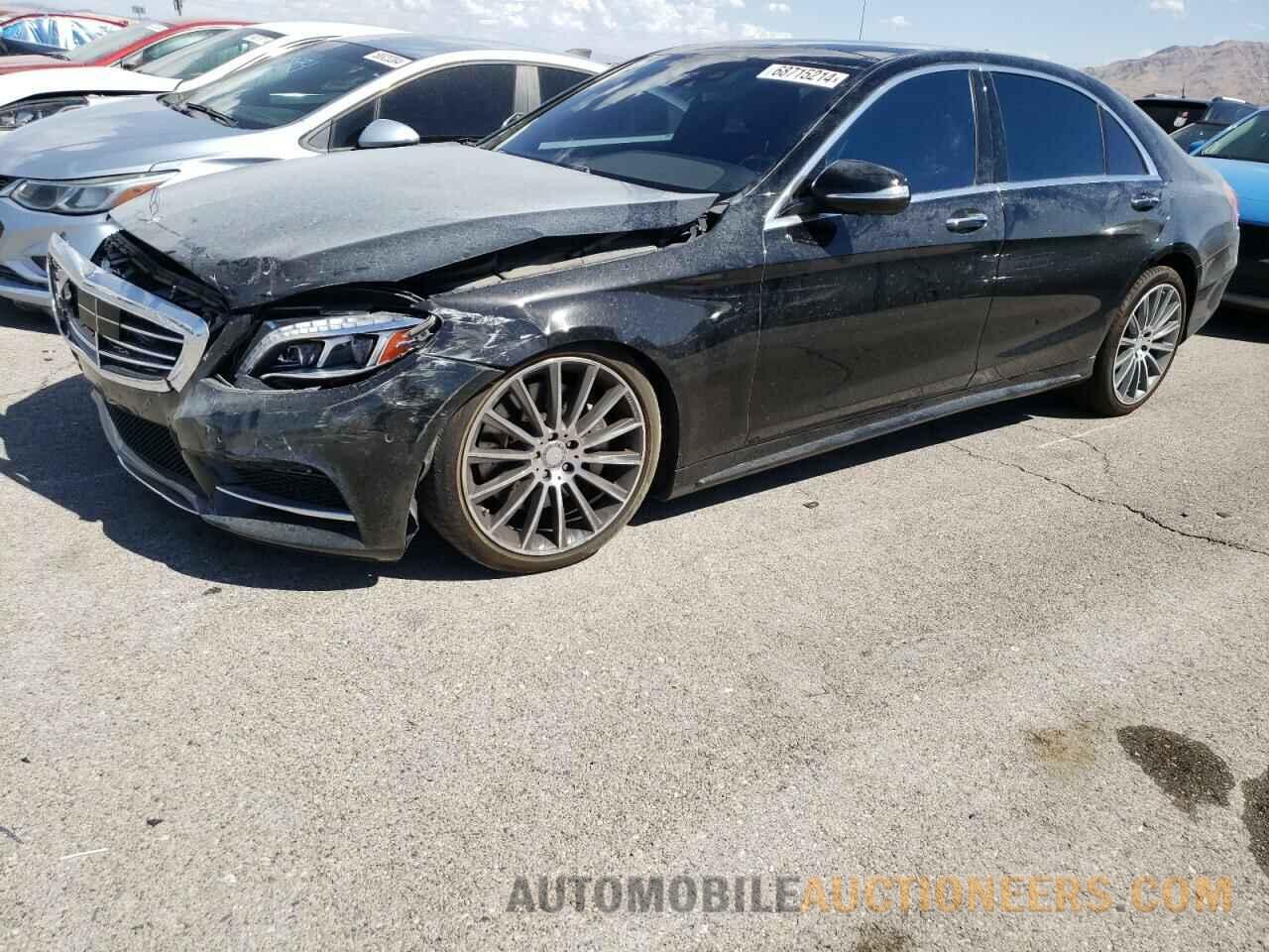 WDDUG8CB3FA081559 MERCEDES-BENZ S-CLASS 2015