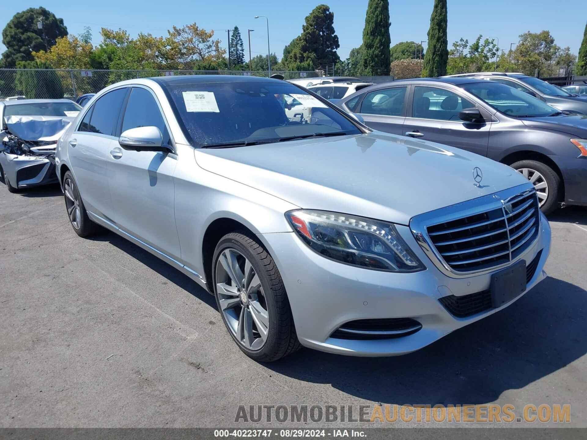 WDDUG8CB3FA143588 MERCEDES-BENZ S 550 2015