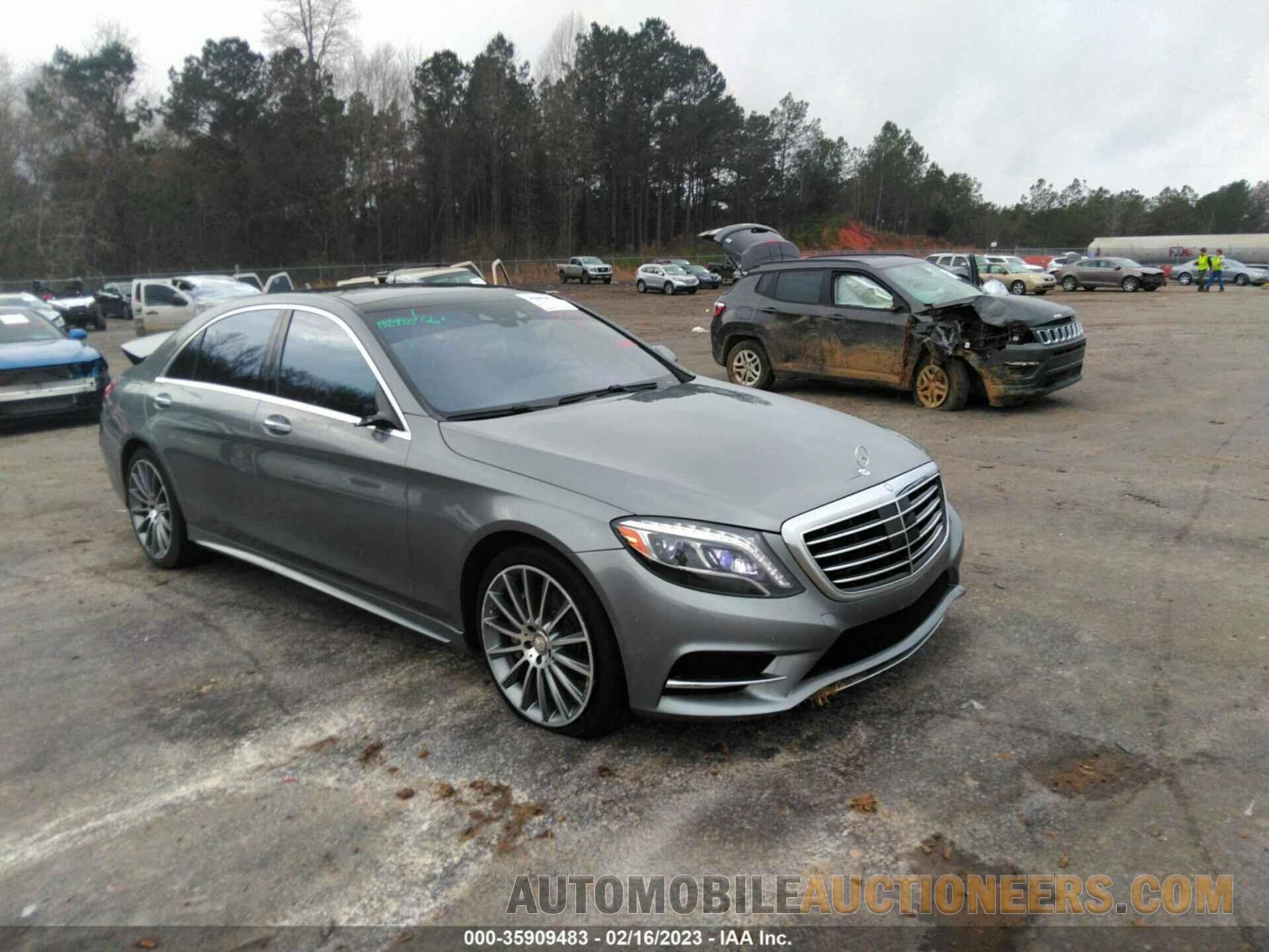 WDDUG8CB3FA156258 MERCEDES-BENZ S-CLASS 2015