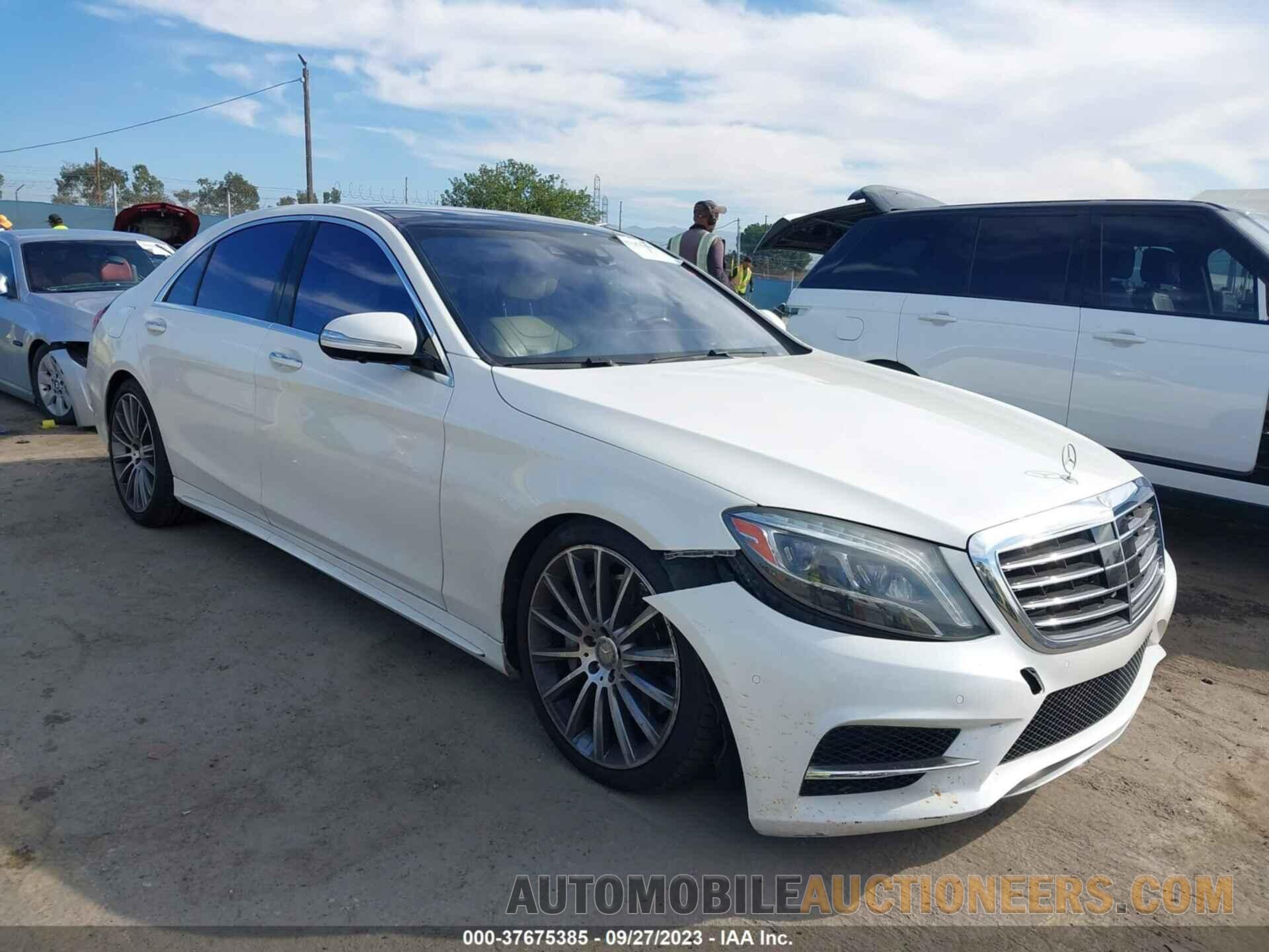 WDDUG8CB3FA171021 MERCEDES-BENZ S-CLASS 2015