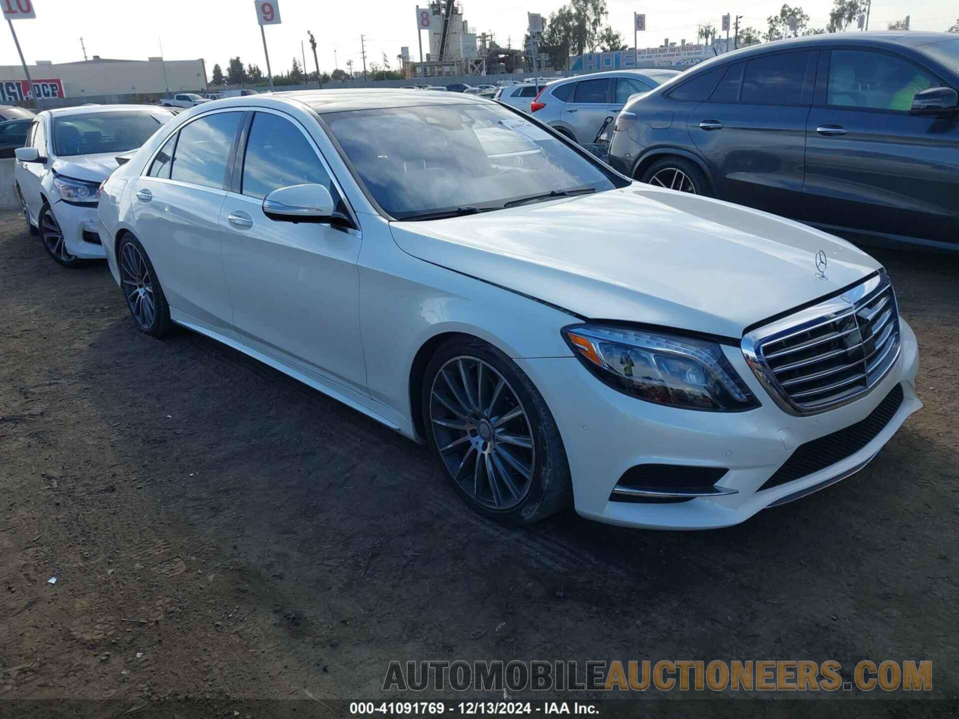 WDDUG8CB3GA233132 MERCEDES-BENZ S 550 2016