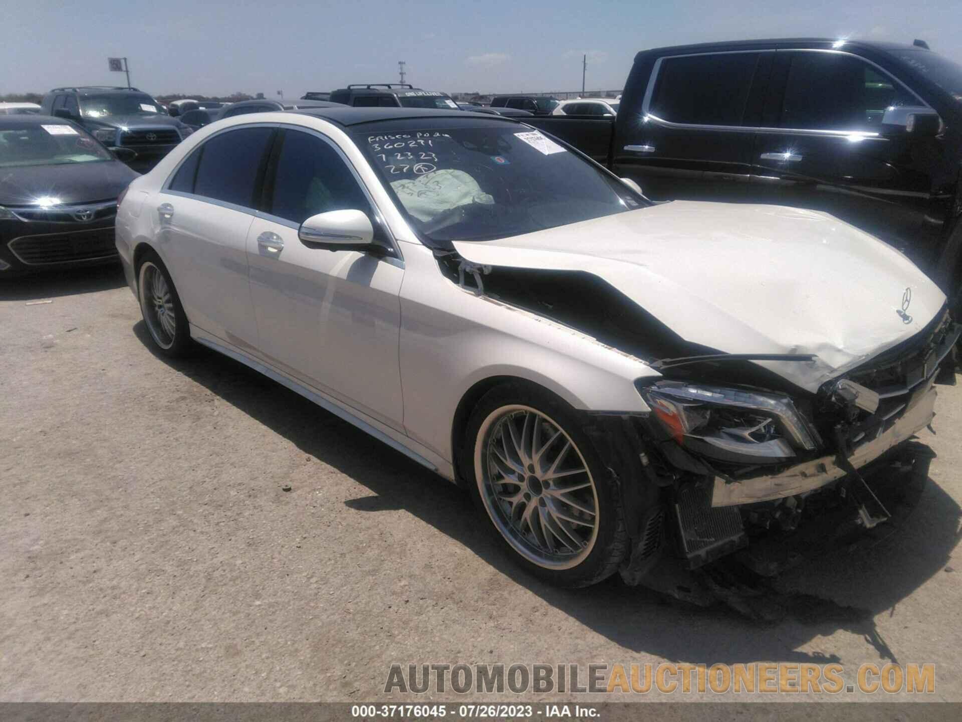 WDDUG8CB3HA285314 MERCEDES-BENZ S 550 2017