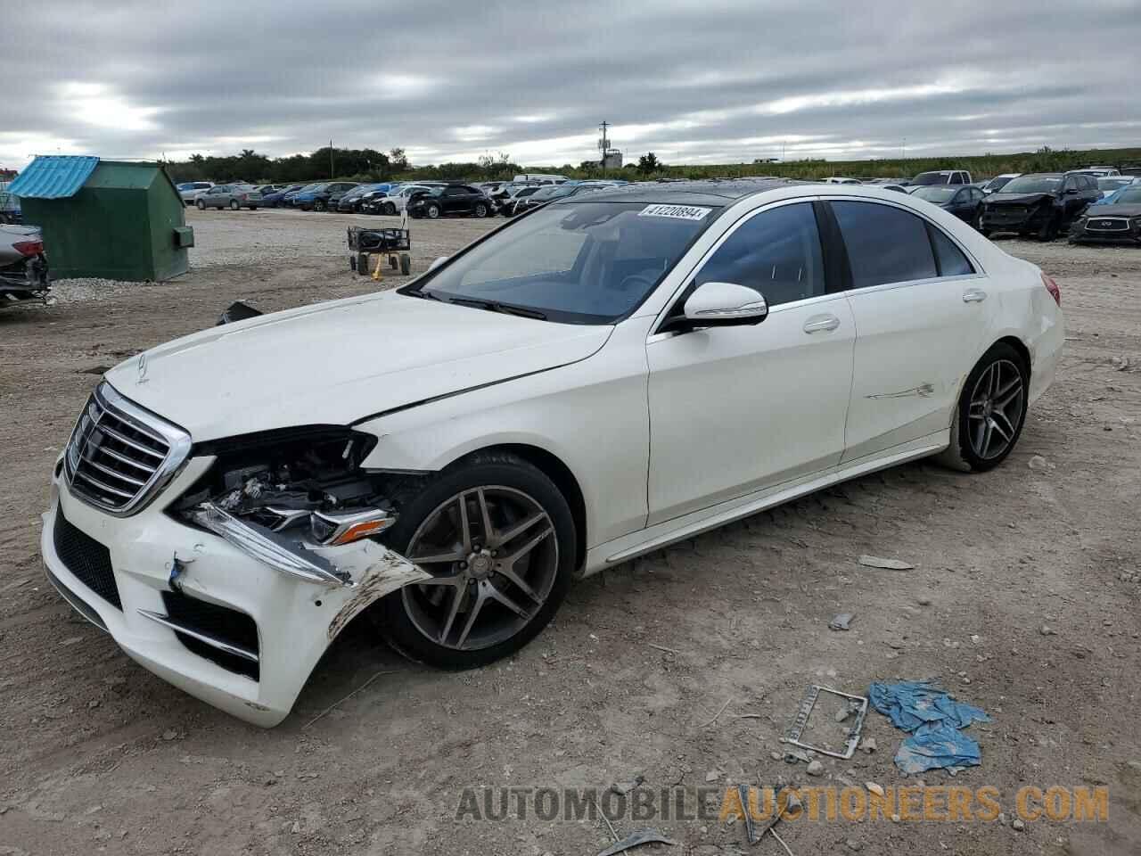 WDDUG8CB3HA302127 MERCEDES-BENZ S-CLASS 2017