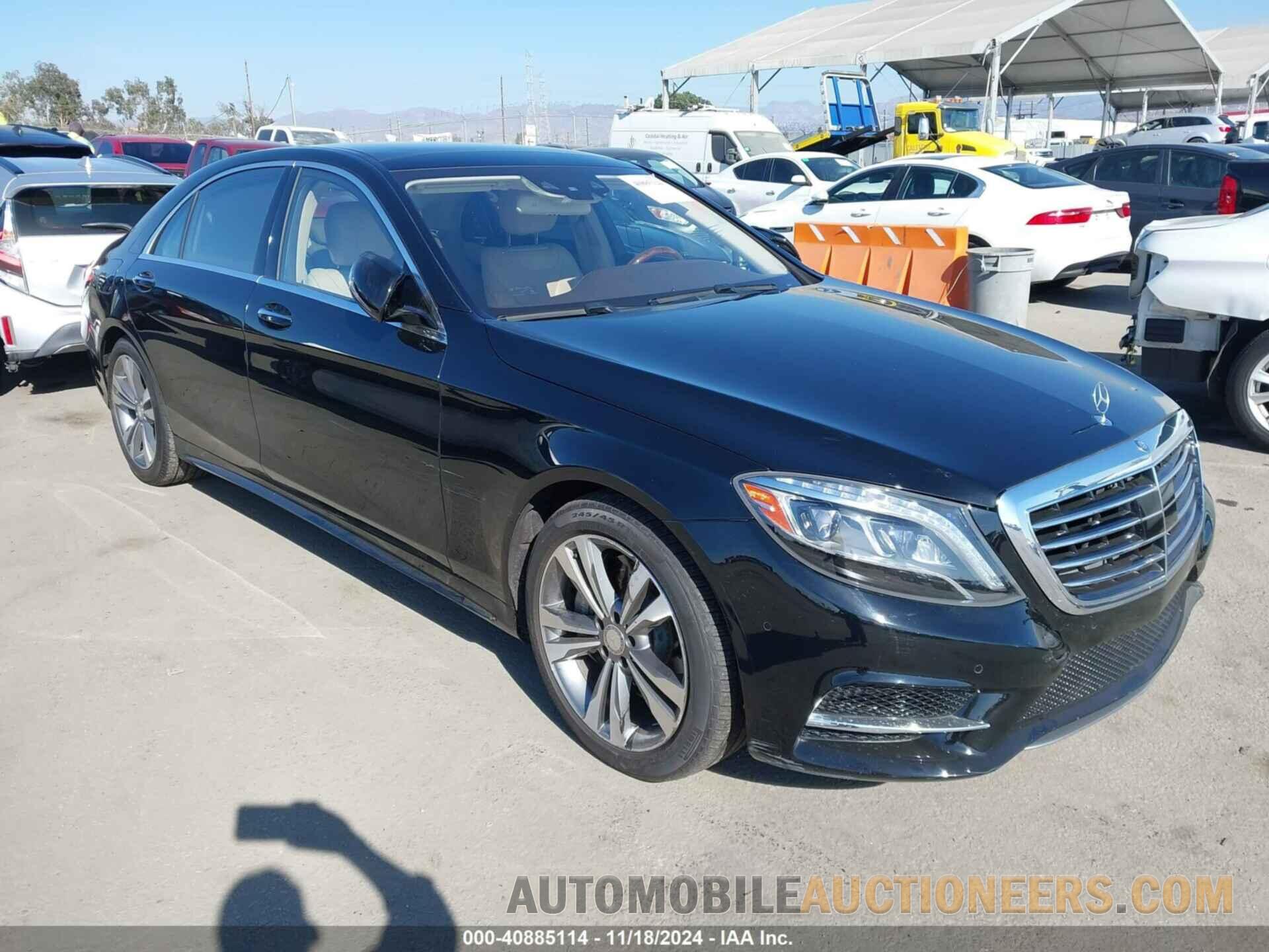 WDDUG8CB4FA081442 MERCEDES-BENZ S 550 2015