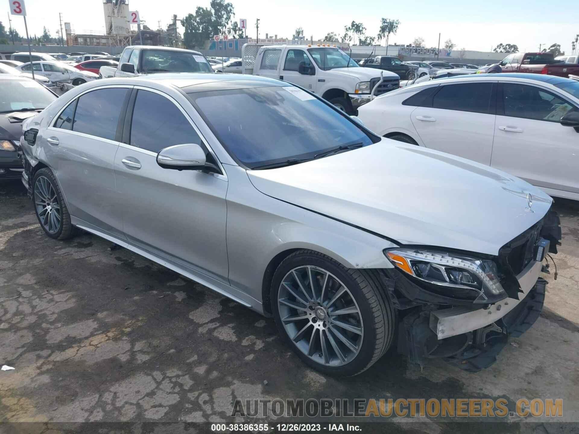 WDDUG8CB4FA128906 MERCEDES-BENZ S 550 2015