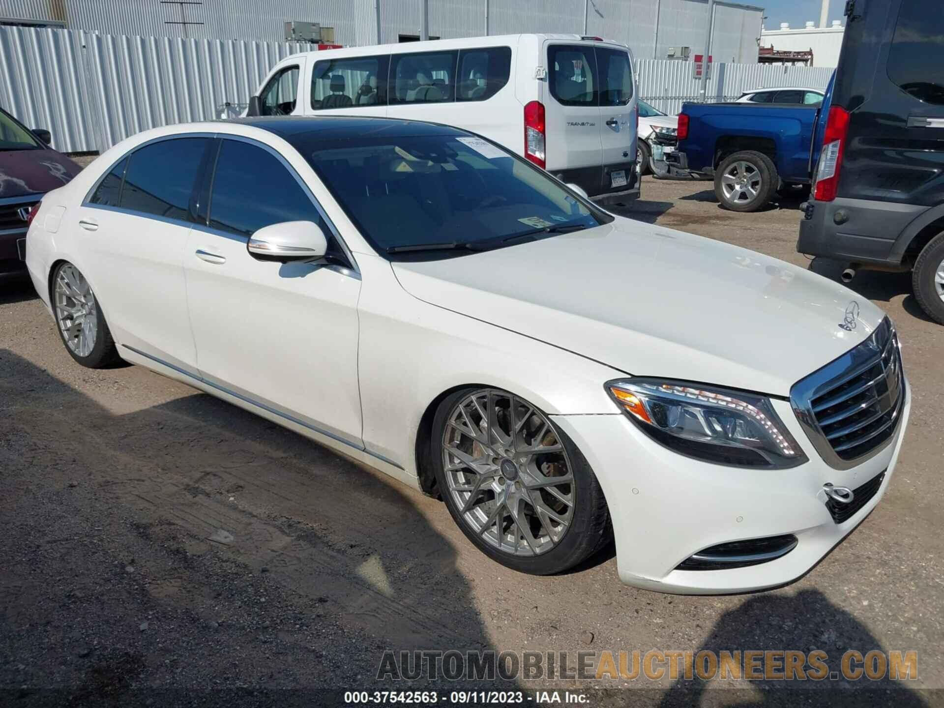 WDDUG8CB4FA136097 MERCEDES-BENZ S-CLASS 2015