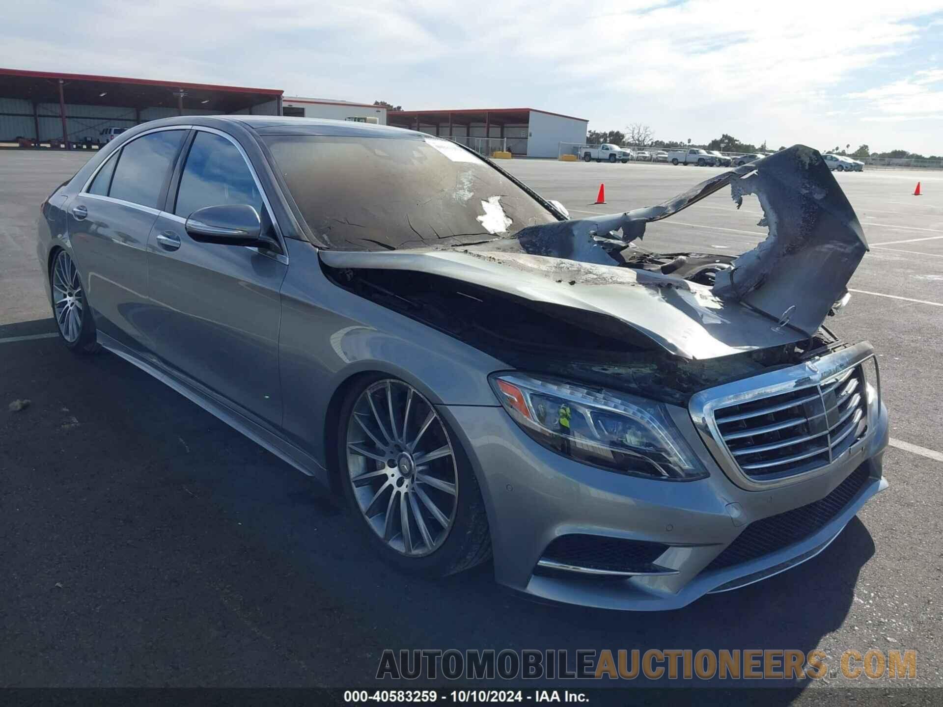 WDDUG8CB5FA121334 MERCEDES-BENZ S 550 2015