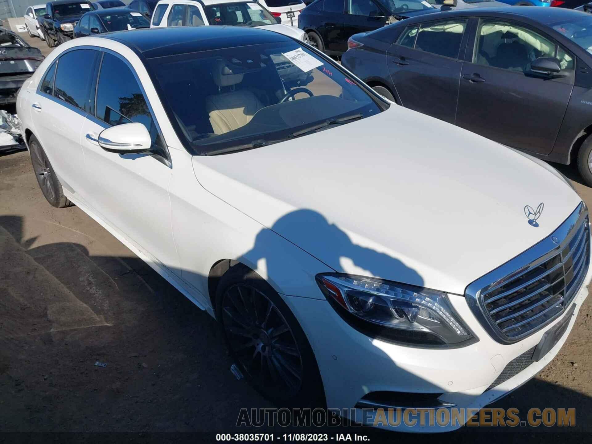 WDDUG8CB5FA127781 MERCEDES-BENZ S 550 2015