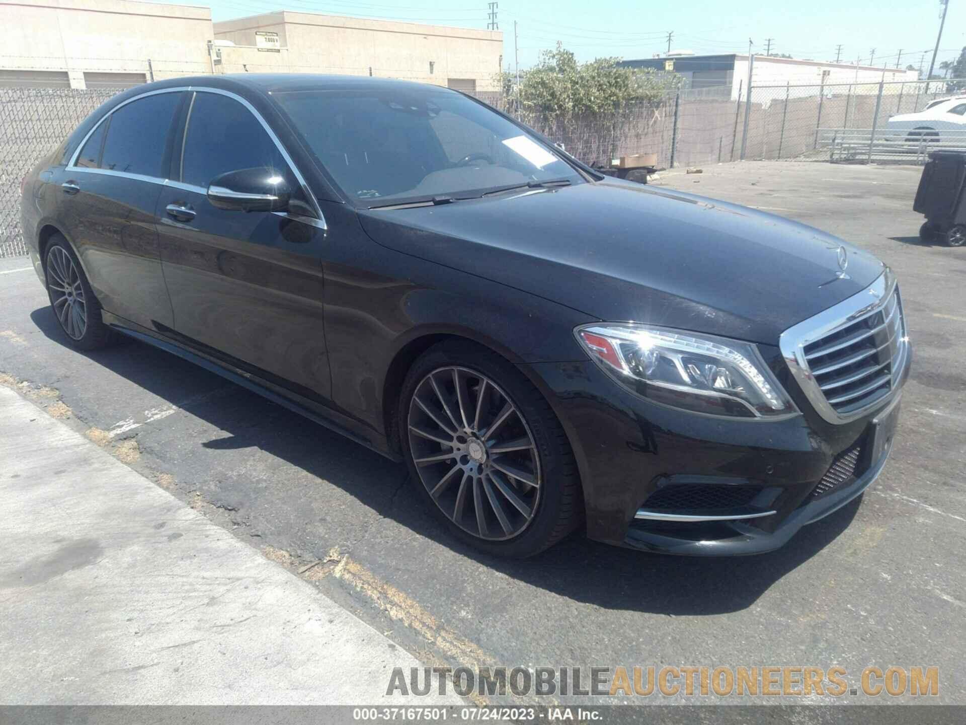 WDDUG8CB5FA133340 MERCEDES-BENZ S-CLASS 2015