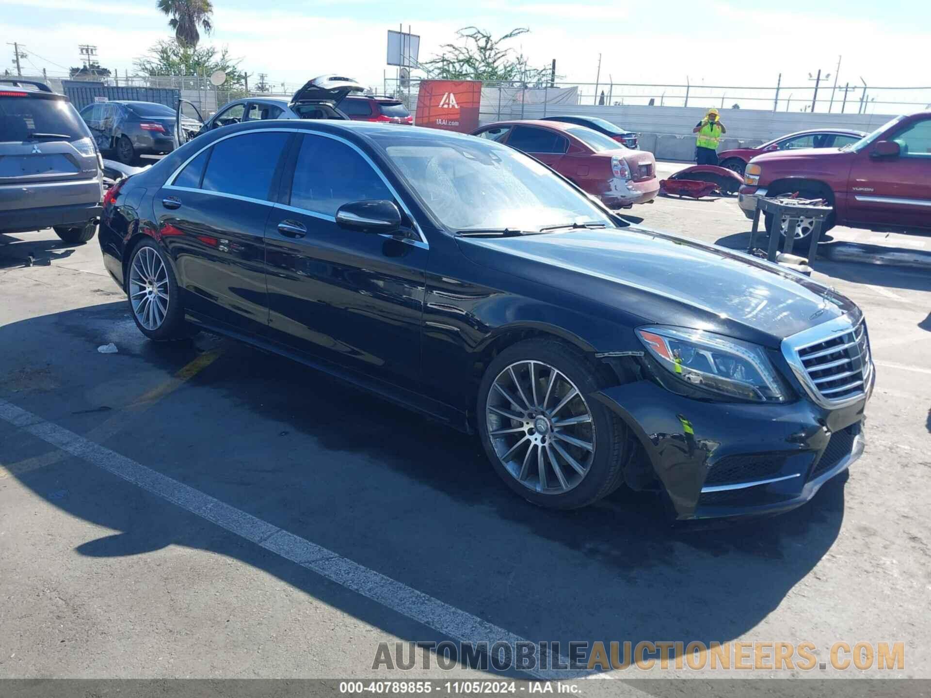 WDDUG8CB5FA147349 MERCEDES-BENZ S 550 2015