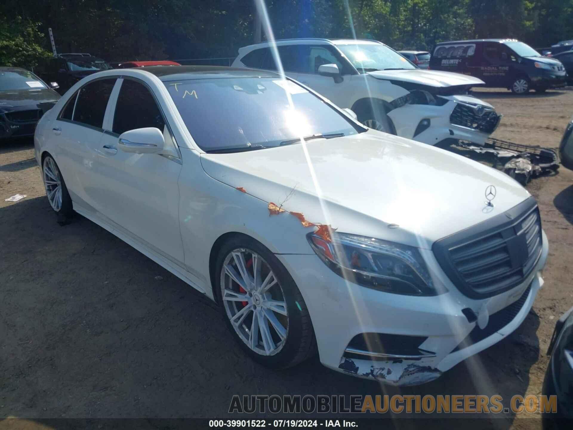 WDDUG8CB5FA190072 MERCEDES-BENZ S 550 2015