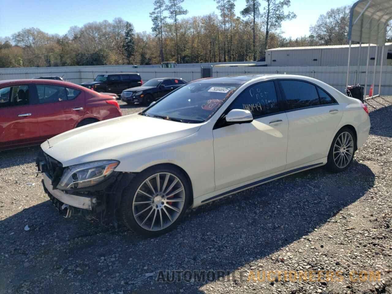 WDDUG8CB6FA071625 MERCEDES-BENZ S-CLASS 2015