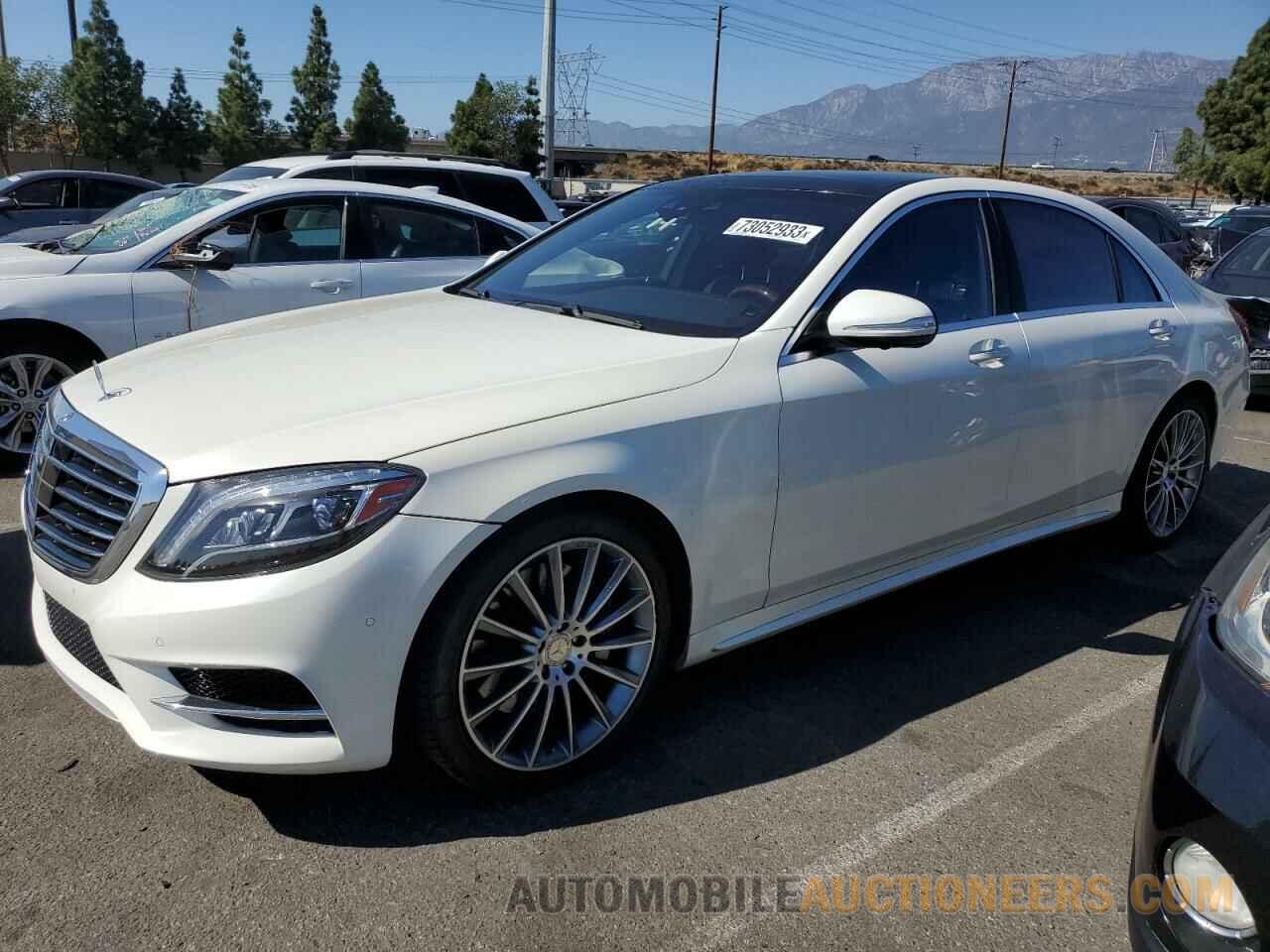 WDDUG8CB6FA097397 MERCEDES-BENZ S-CLASS 2015