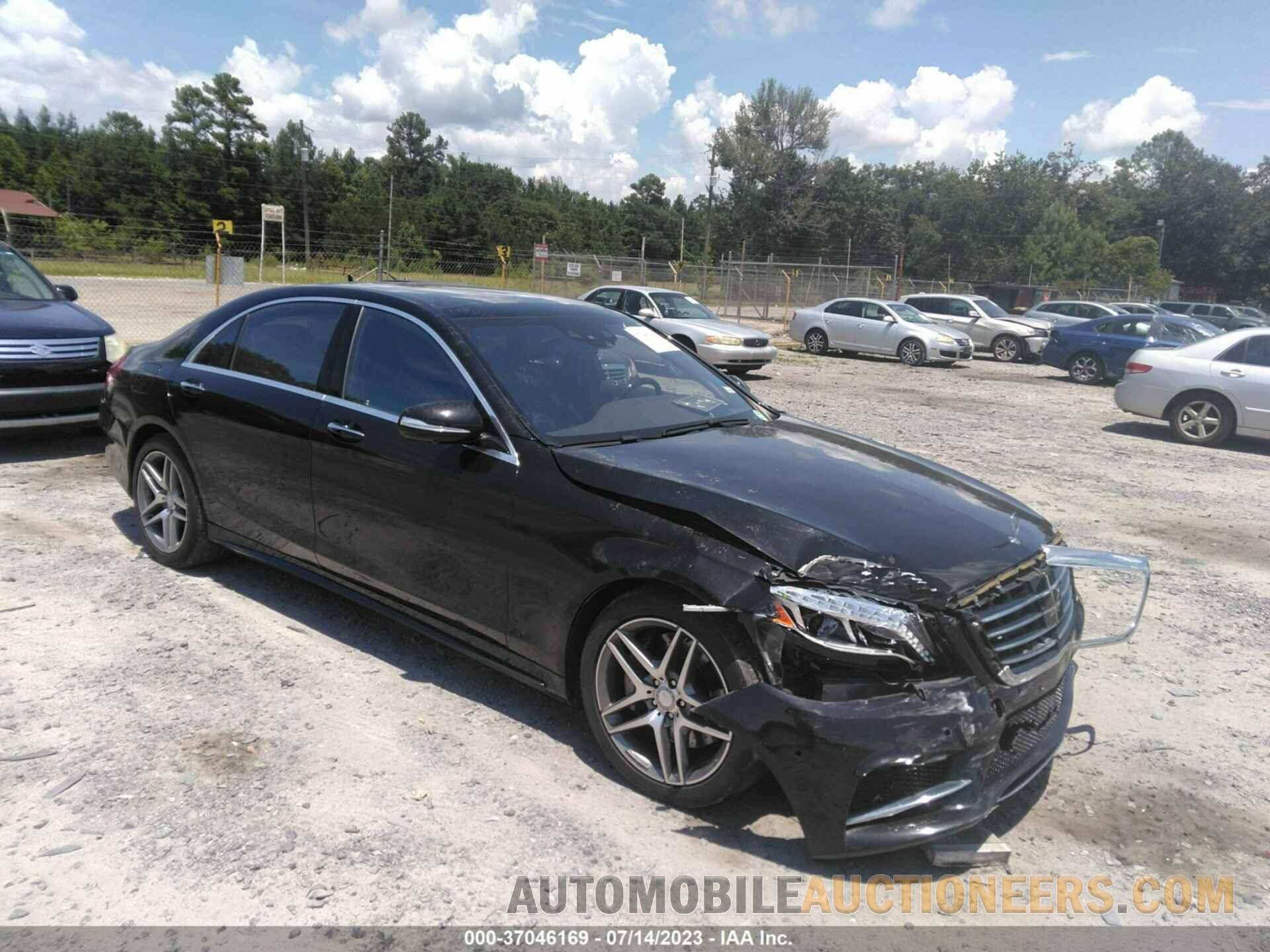 WDDUG8CB6FA118989 MERCEDES-BENZ S-CLASS 2015