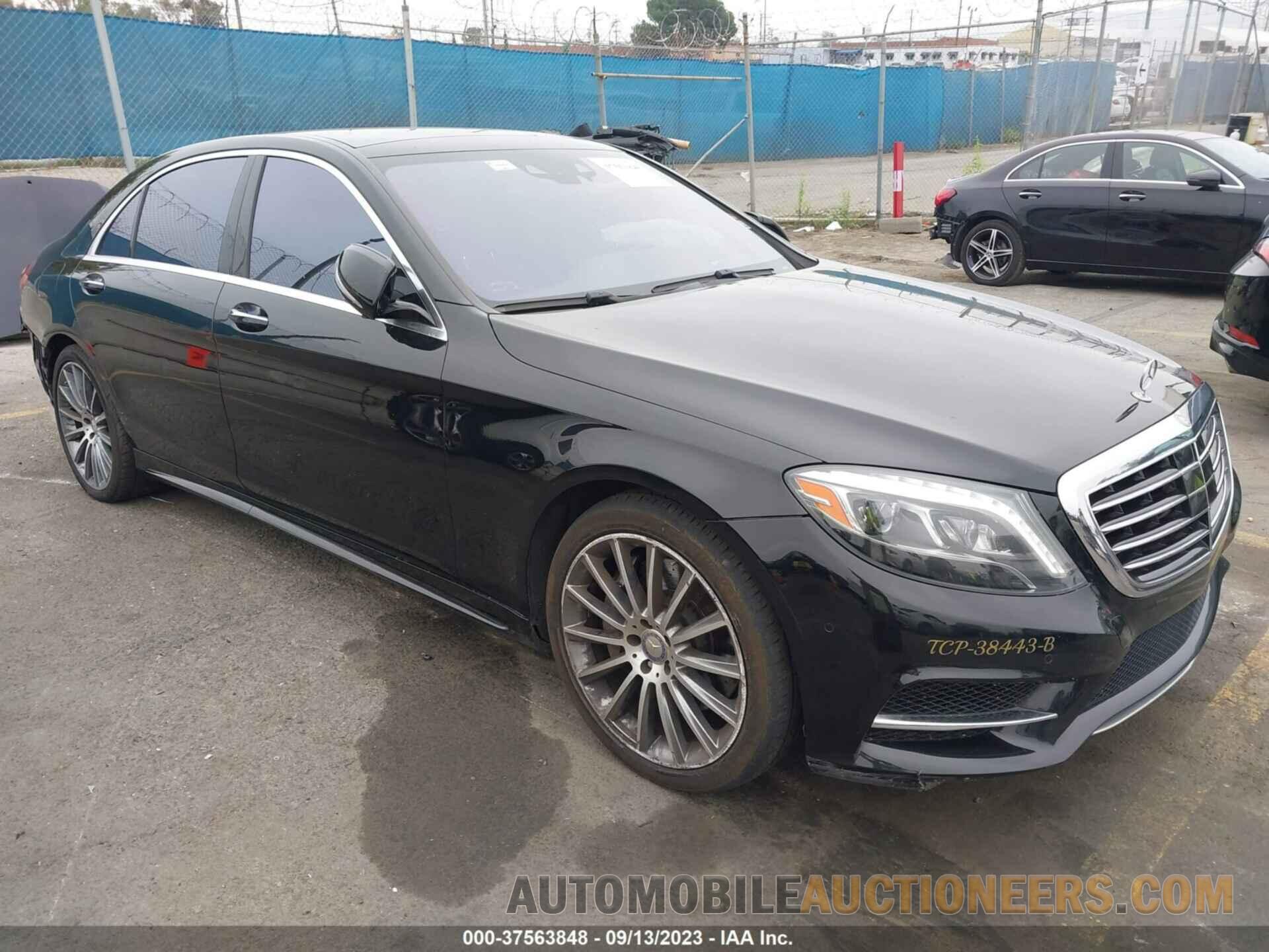 WDDUG8CB6FA136165 MERCEDES-BENZ S-CLASS 2015