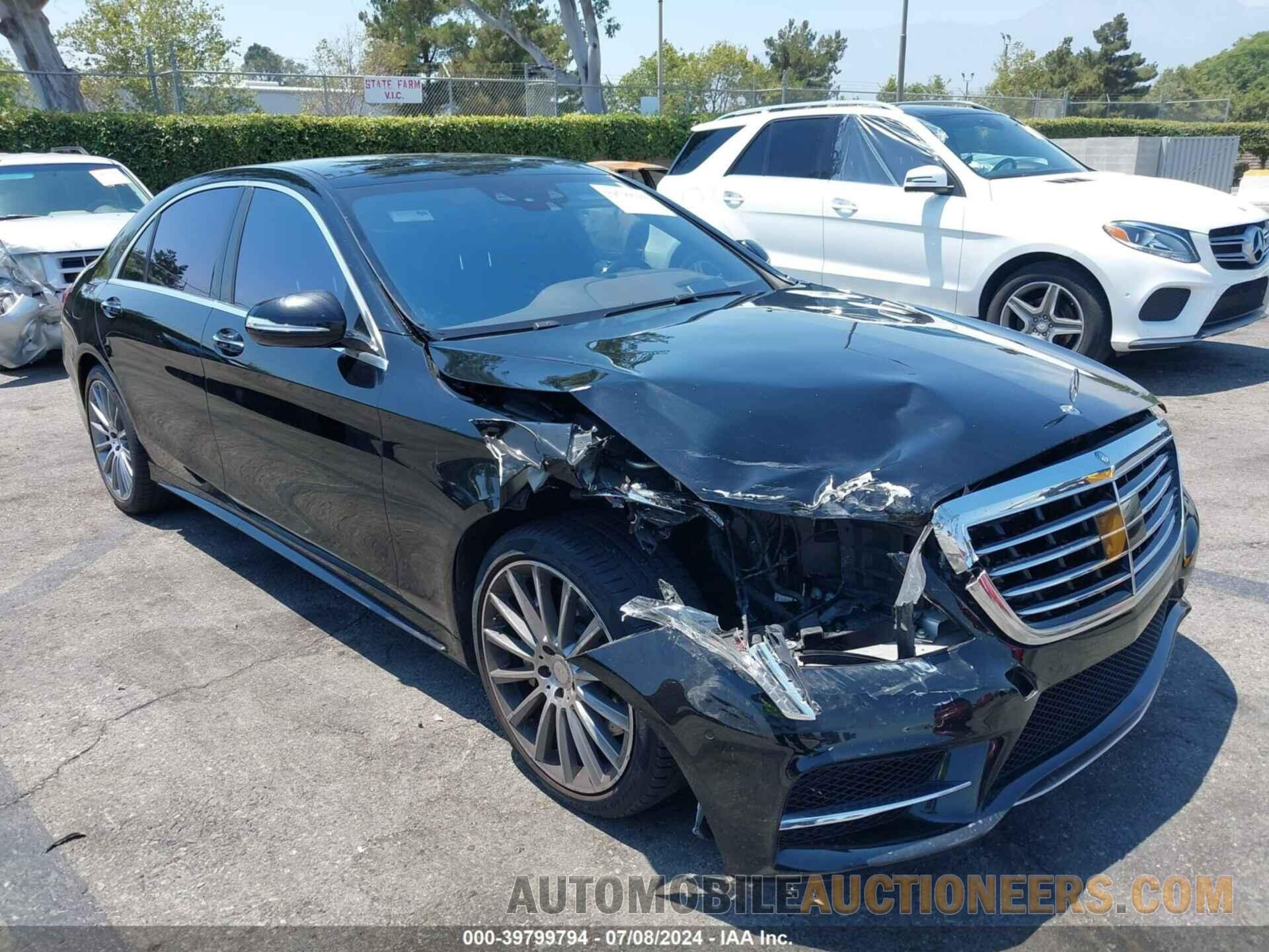 WDDUG8CB6FA137011 MERCEDES-BENZ S 550 2015