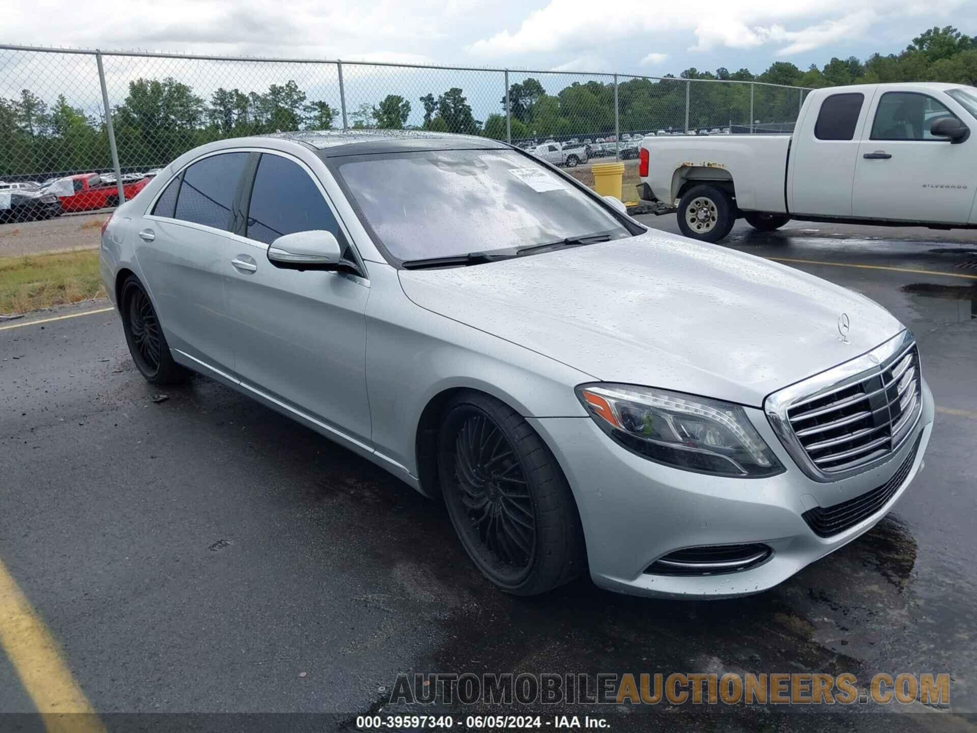 WDDUG8CB6FA139311 MERCEDES-BENZ S 550 2015